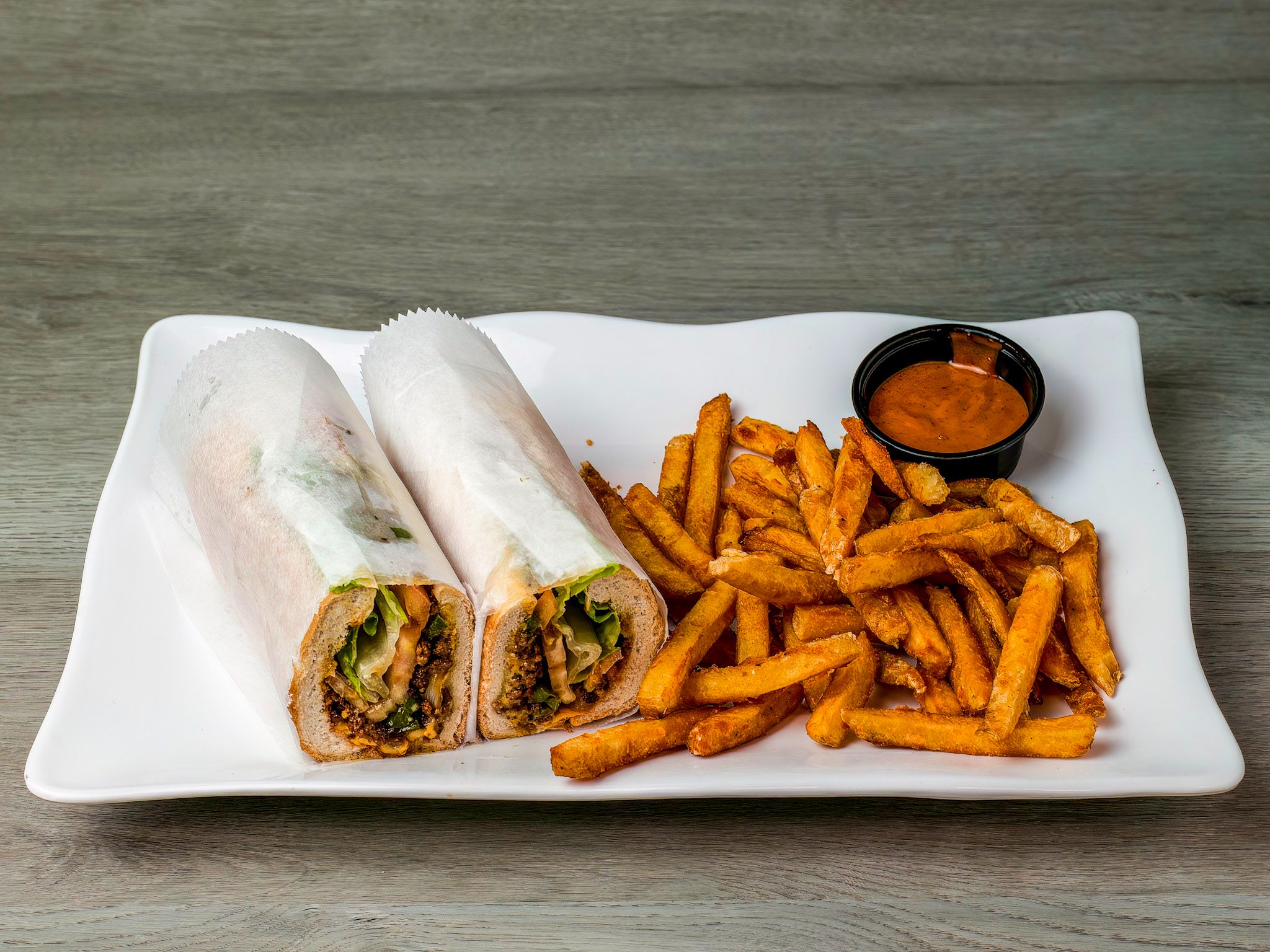 CHOPPED CHEESE & Fires.