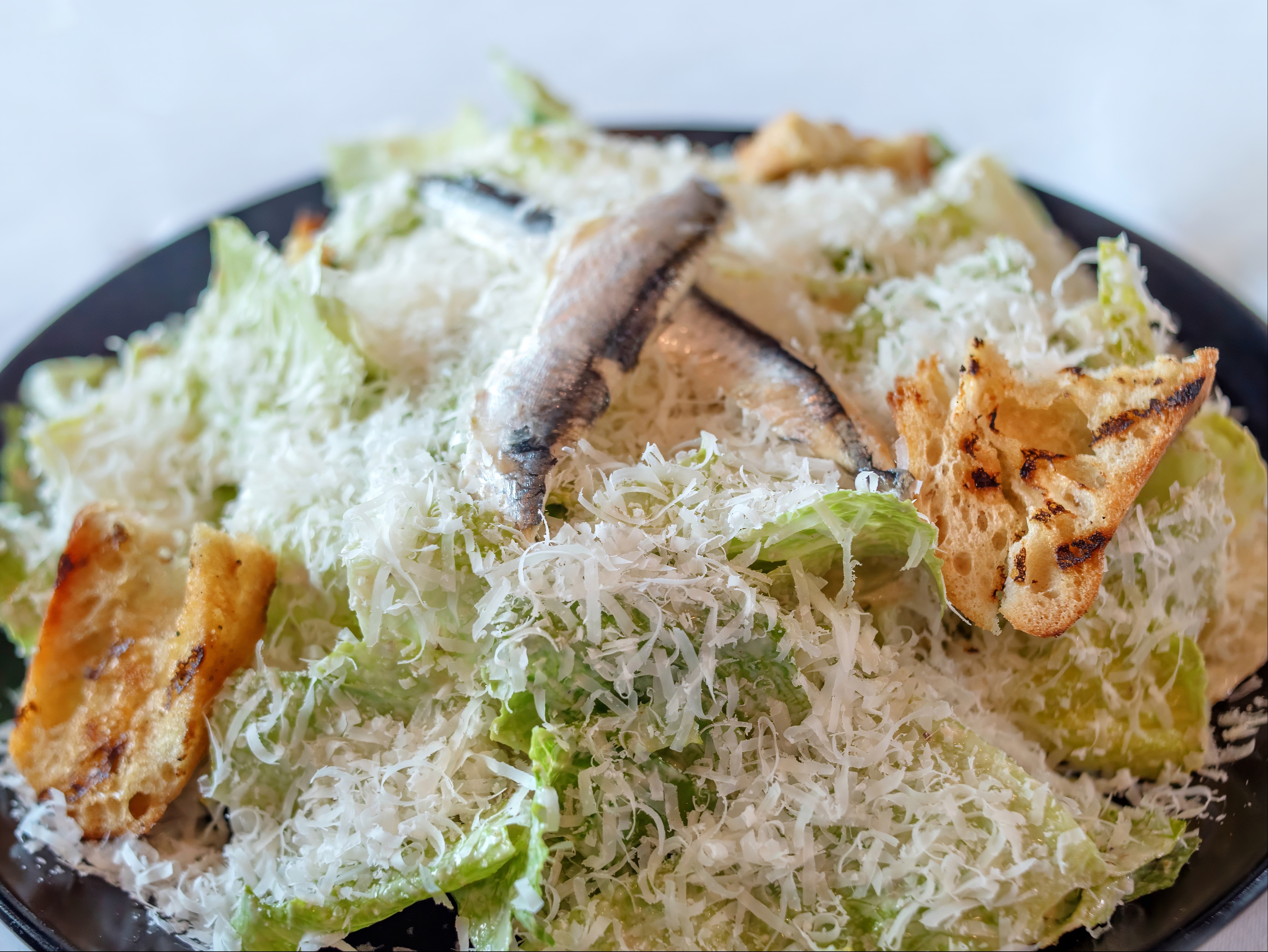 Caesar Salad with Filet.