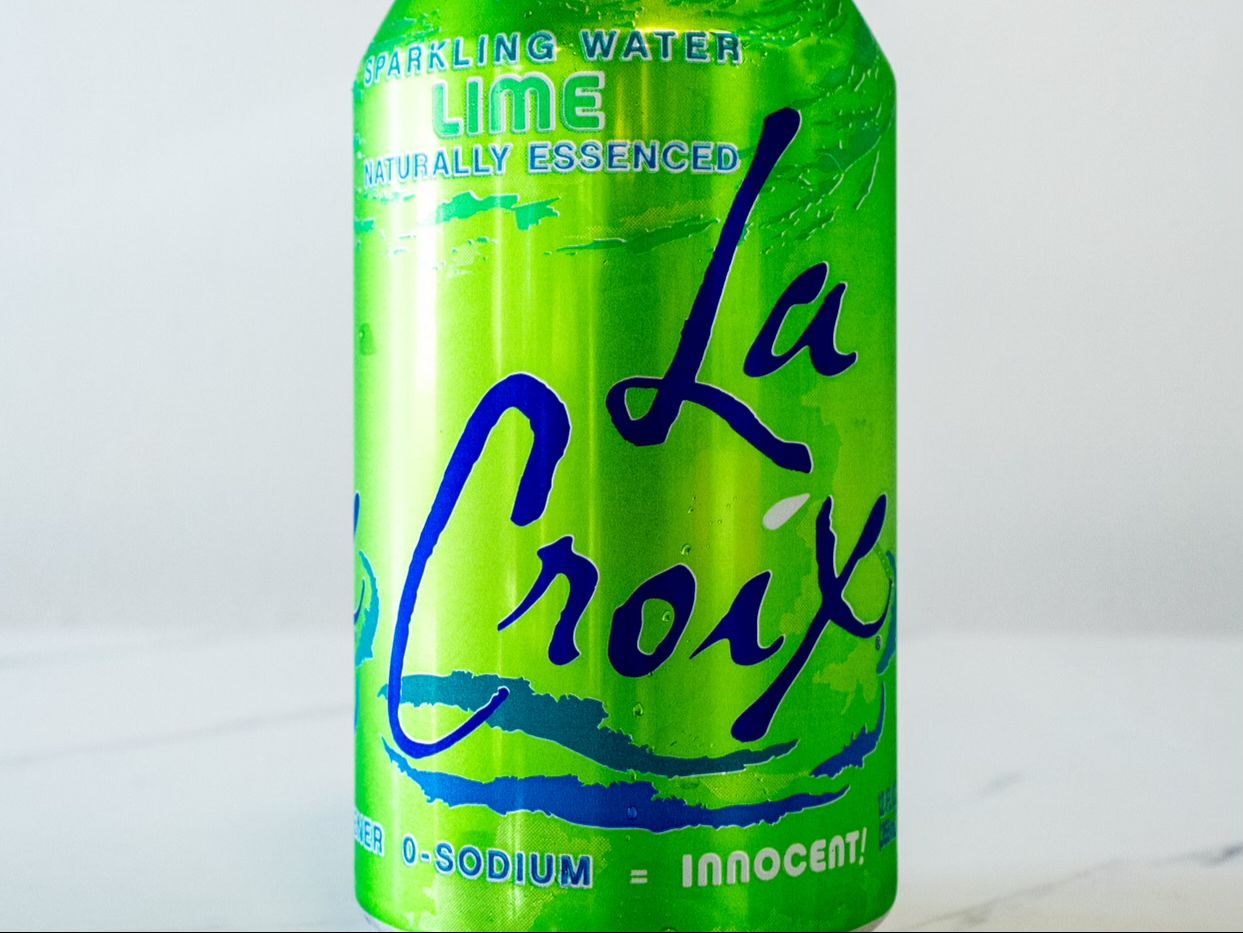 La Croix Sparkling Water.