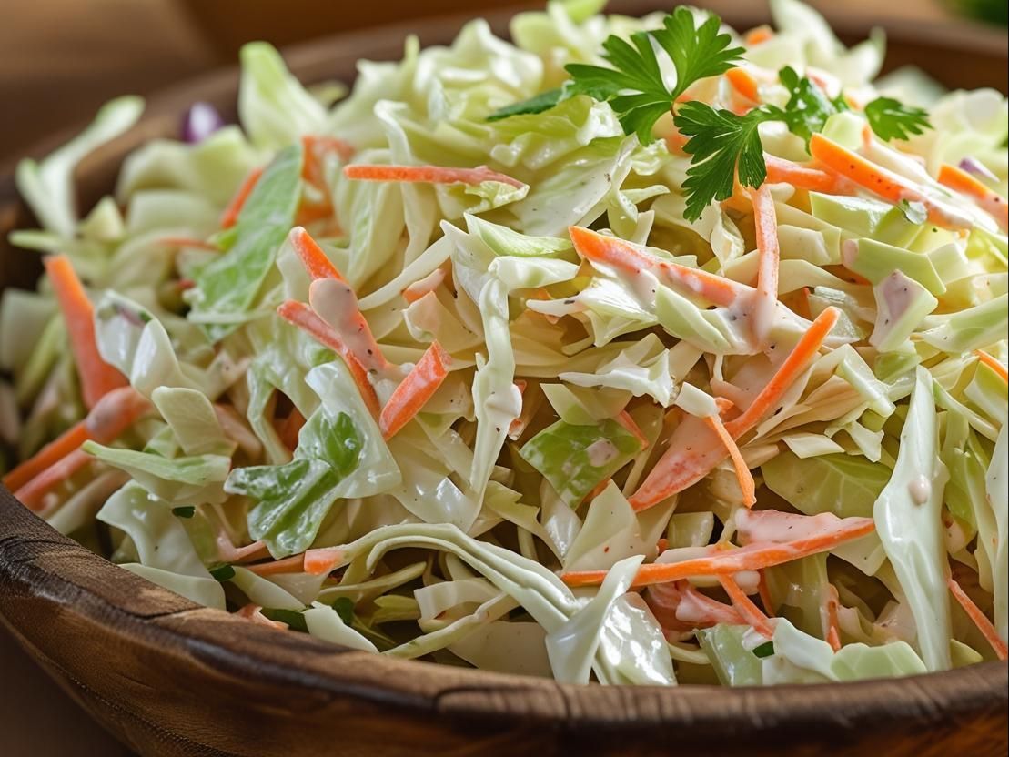 Salad - Coleslaw.