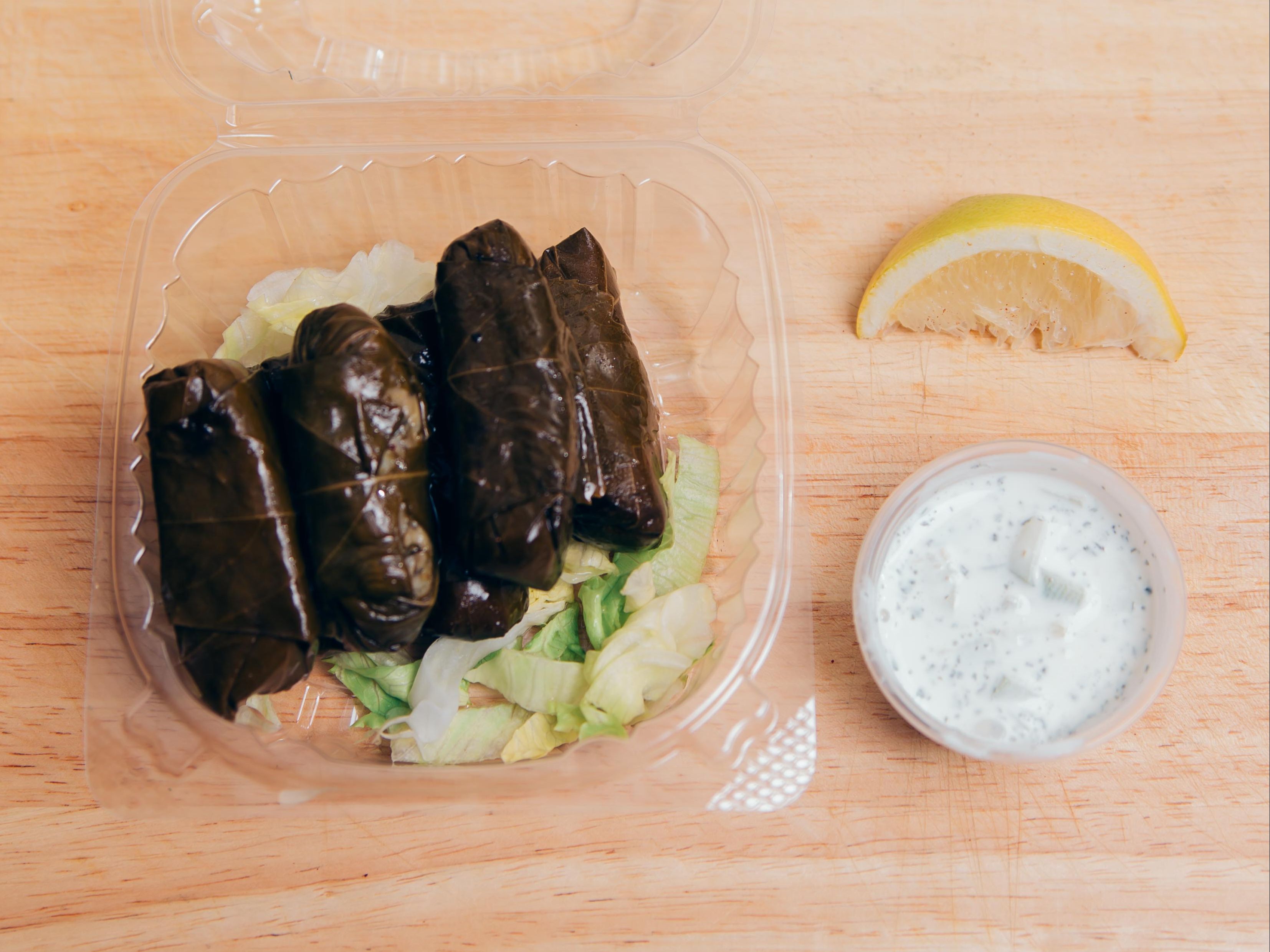 Grape Leaves.