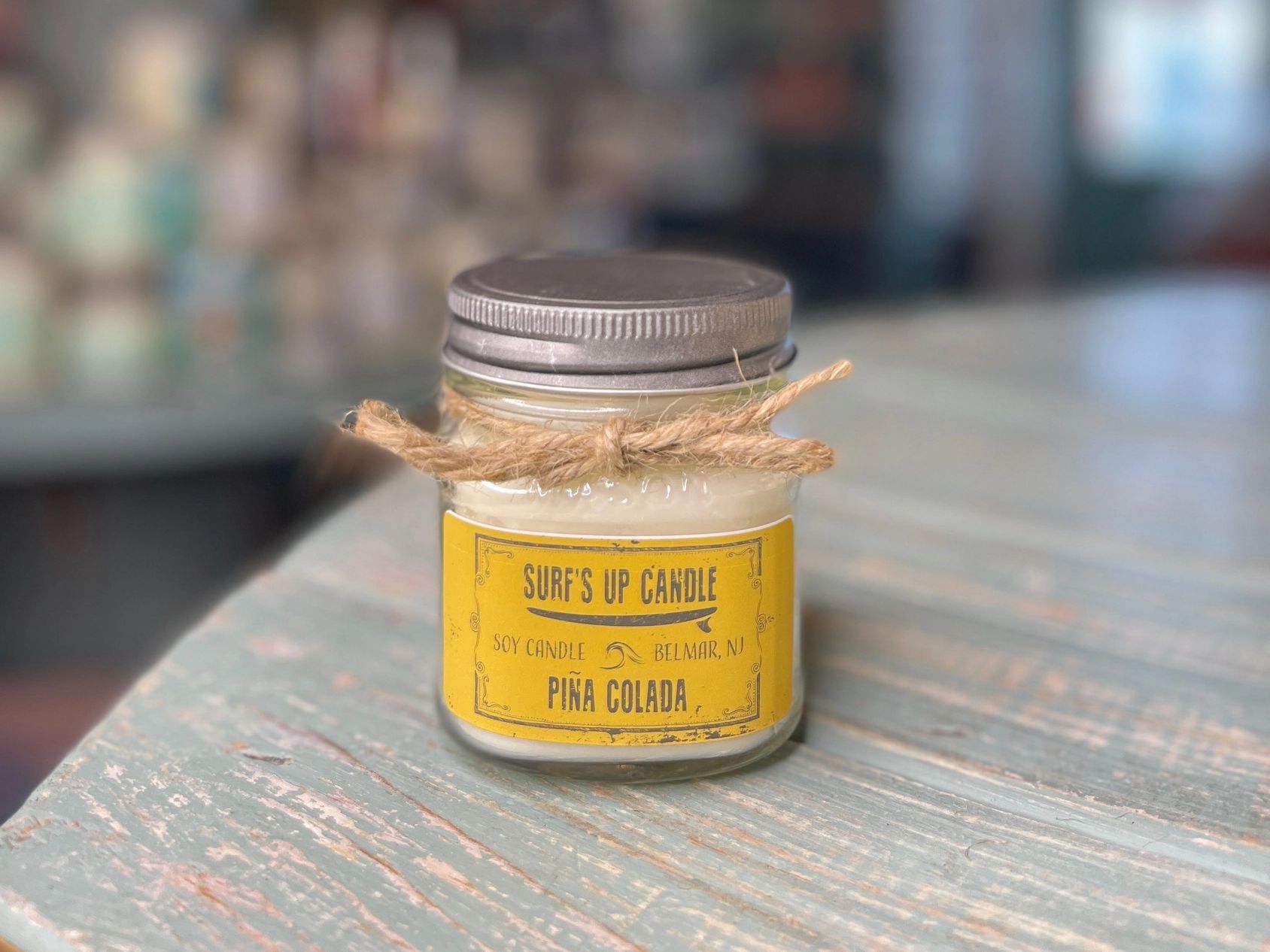 Pina Colada Mason Jar Candle - Original Collection 8oz Medium.