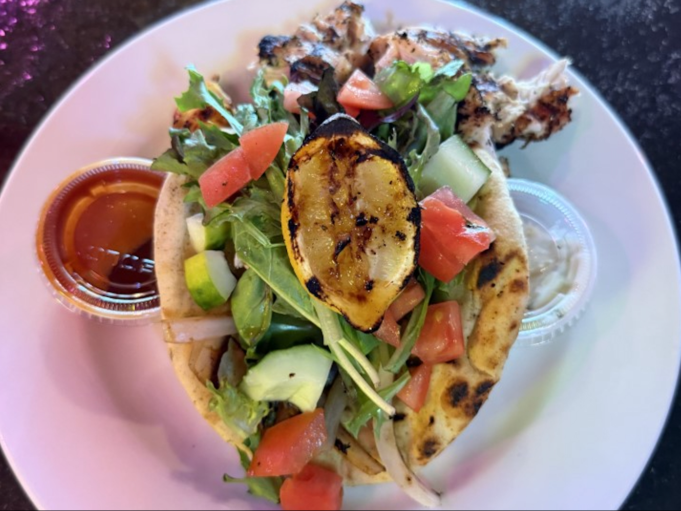 Chicken Shish Kebab.