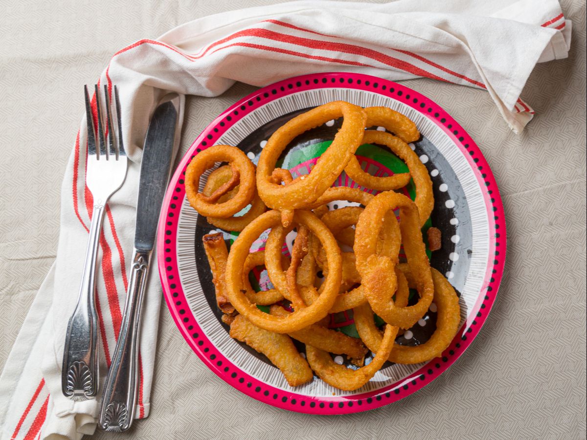 36. Onion rings.