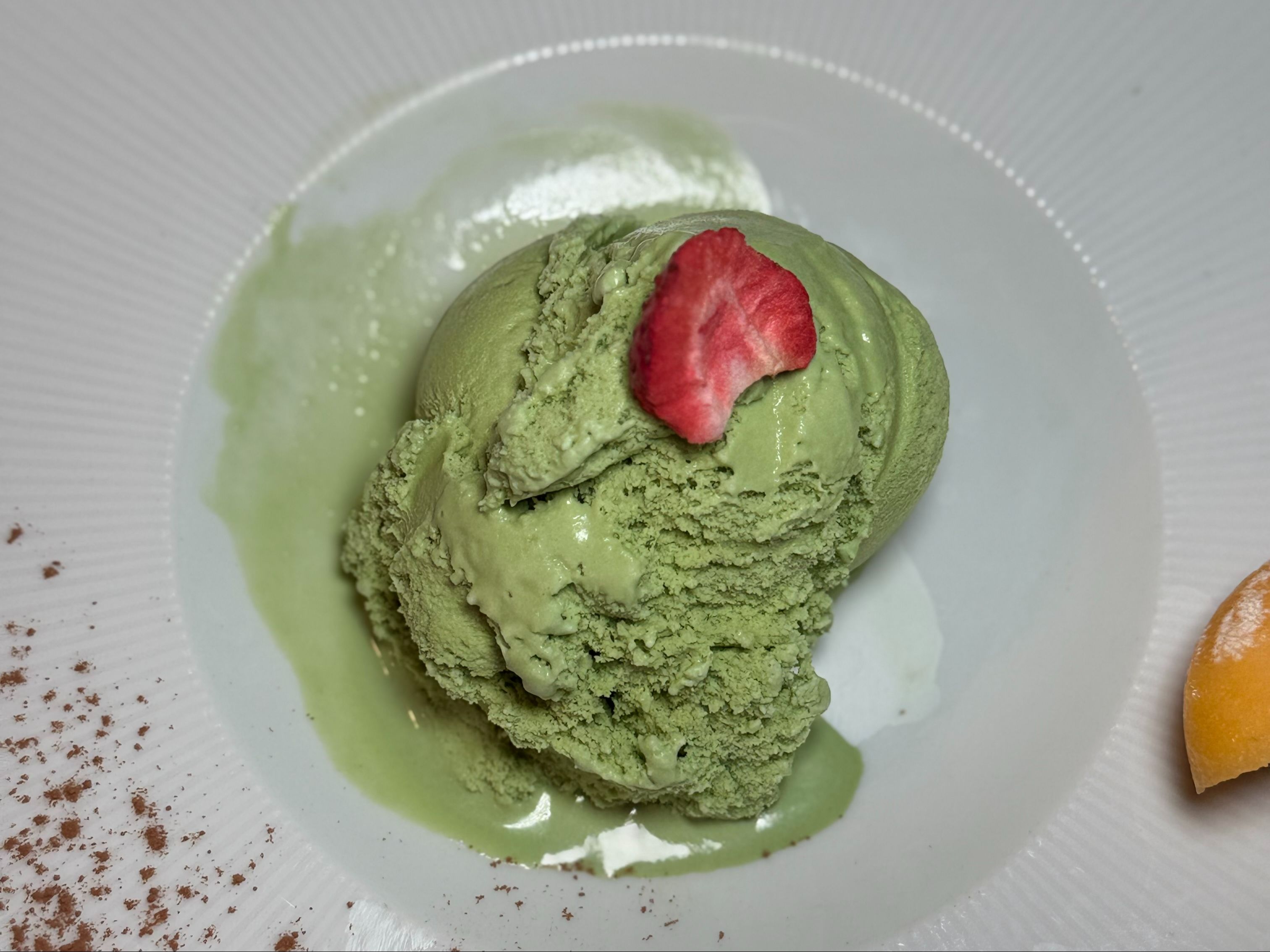 GREEN TEA ICE CREAM