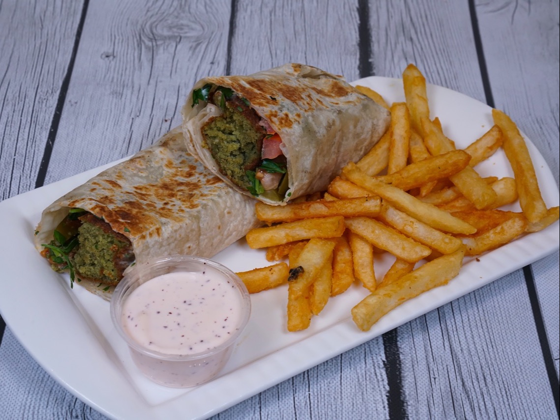 Falafel Wrap.