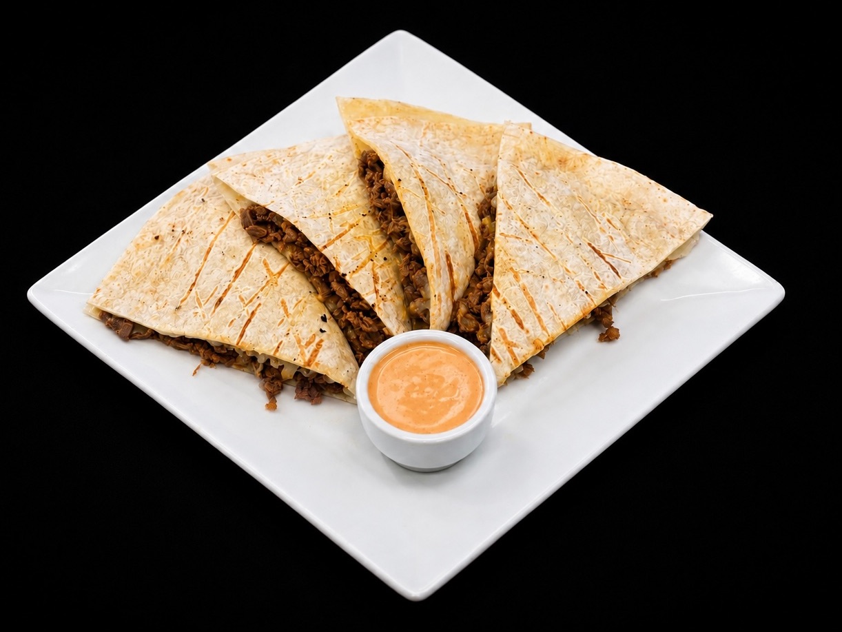 Beef Quesadillas.