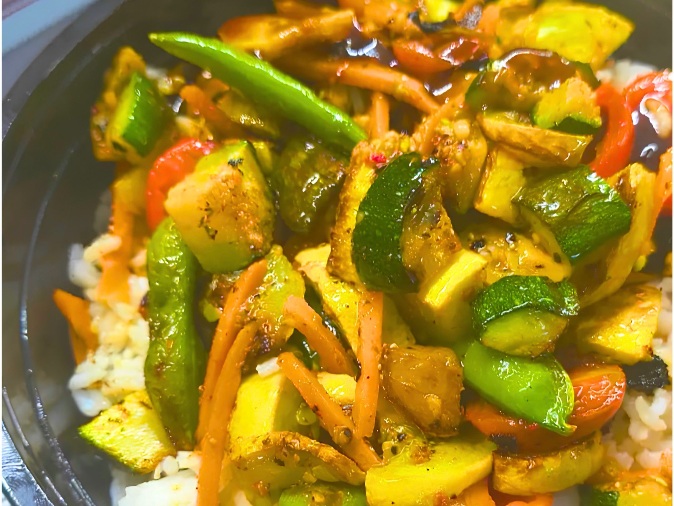 Spring Veggie Bowl.