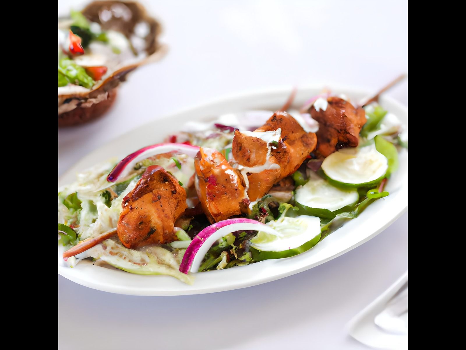 Chicken Tikka Salad.
