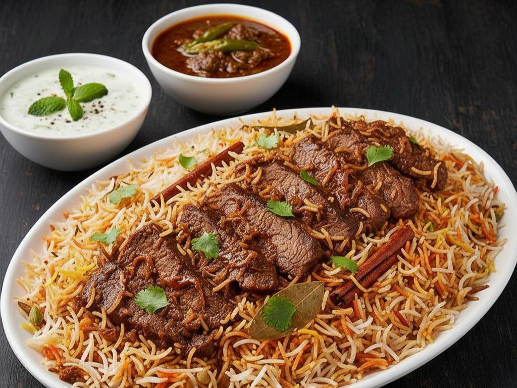 Beef Biryani.