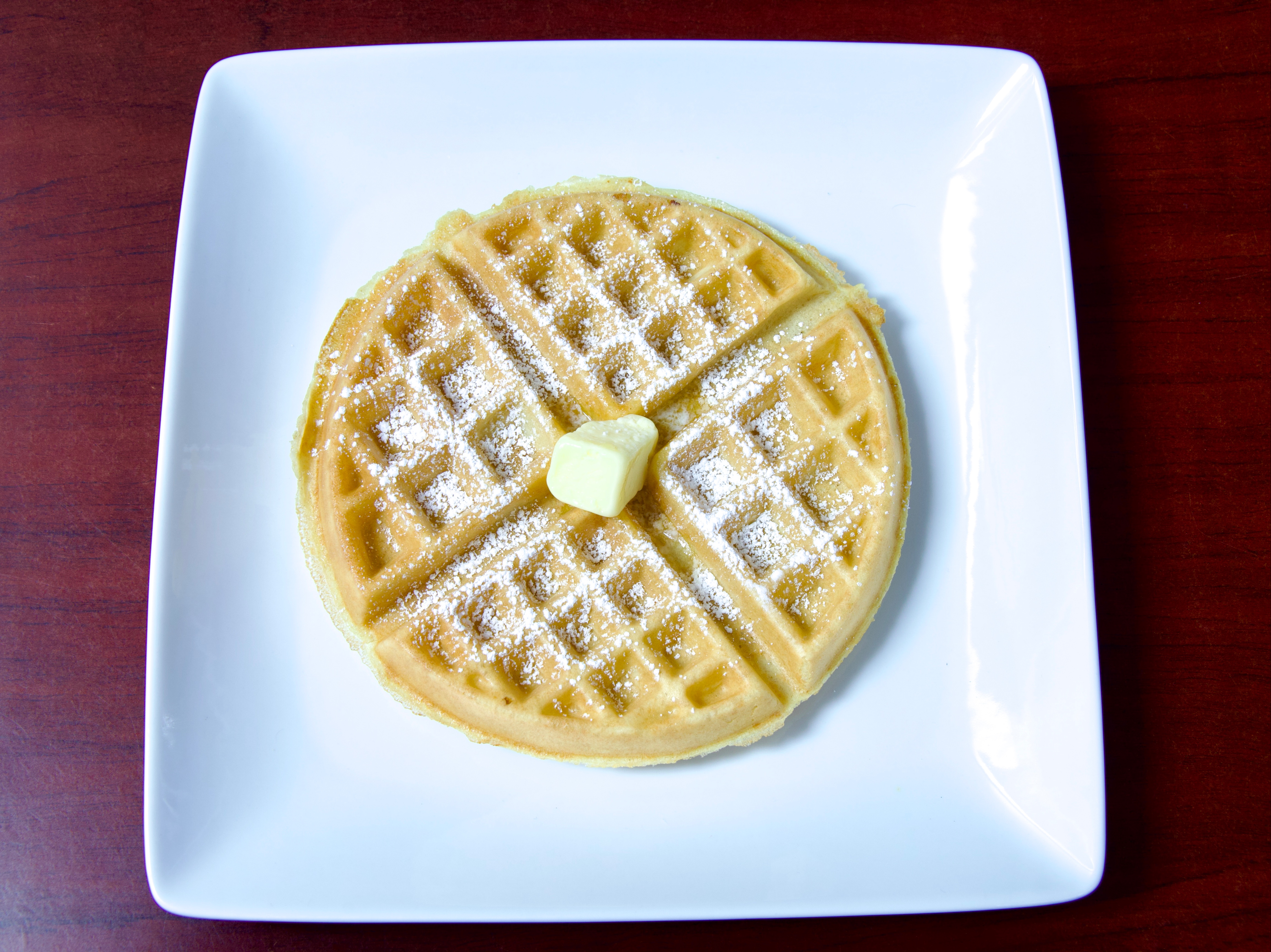 Belgian Waffle Only.