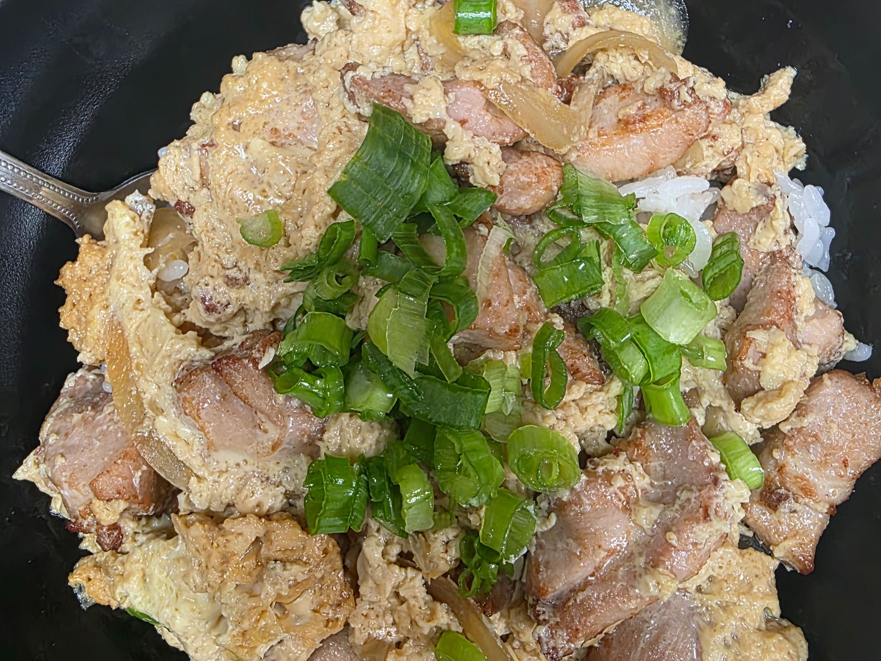 B3. Oyako Don & Miso Soup(chicken)