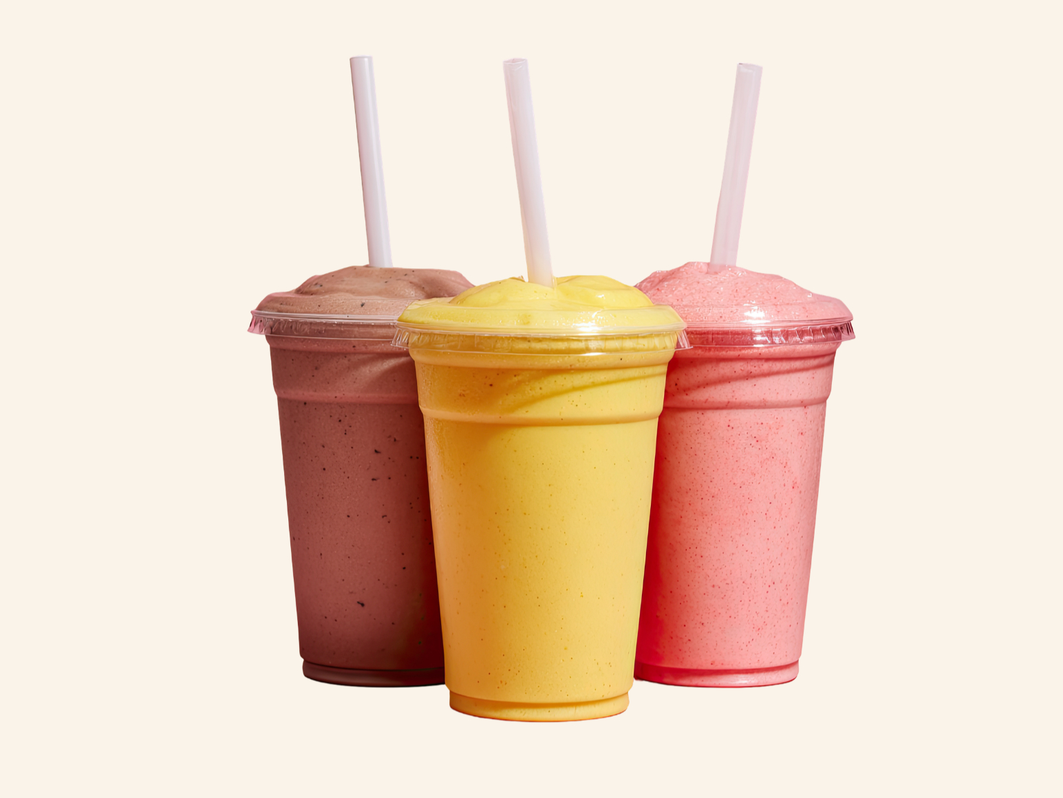 Fruit Smoothies.