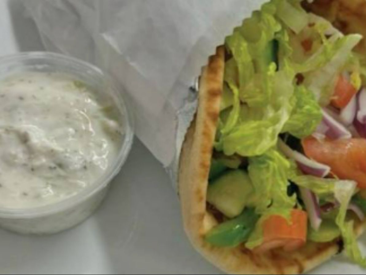 Veggie Pita Wraps.