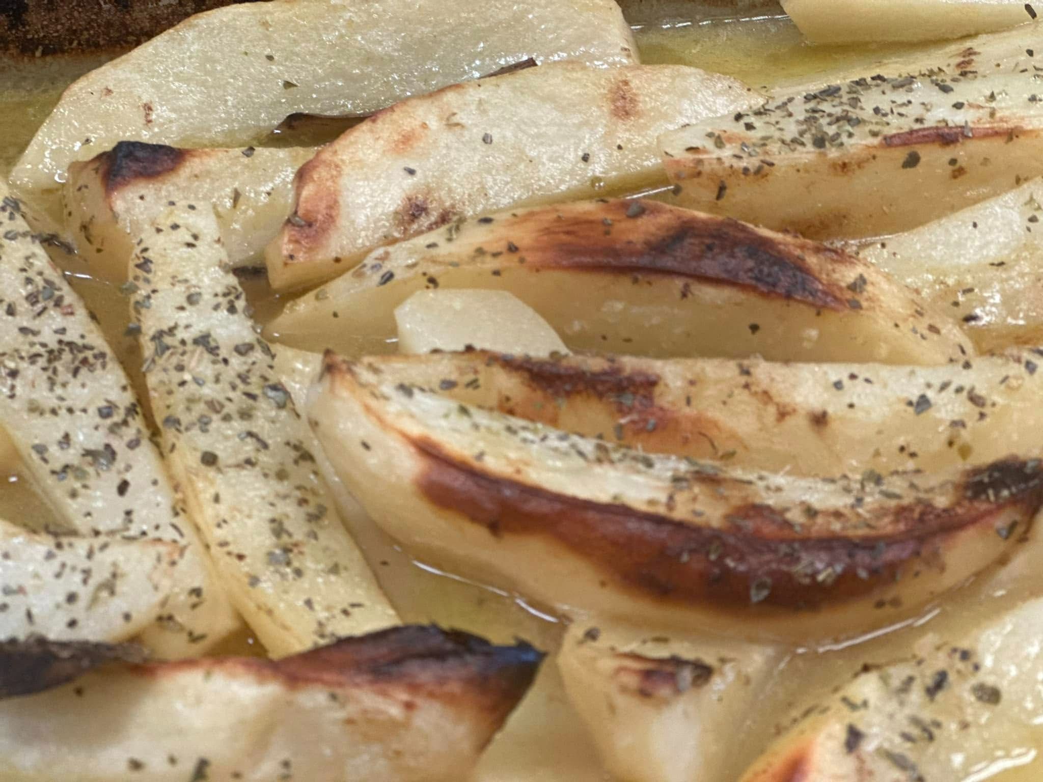 Roasted Lemon Potatoes (Half Tray ).