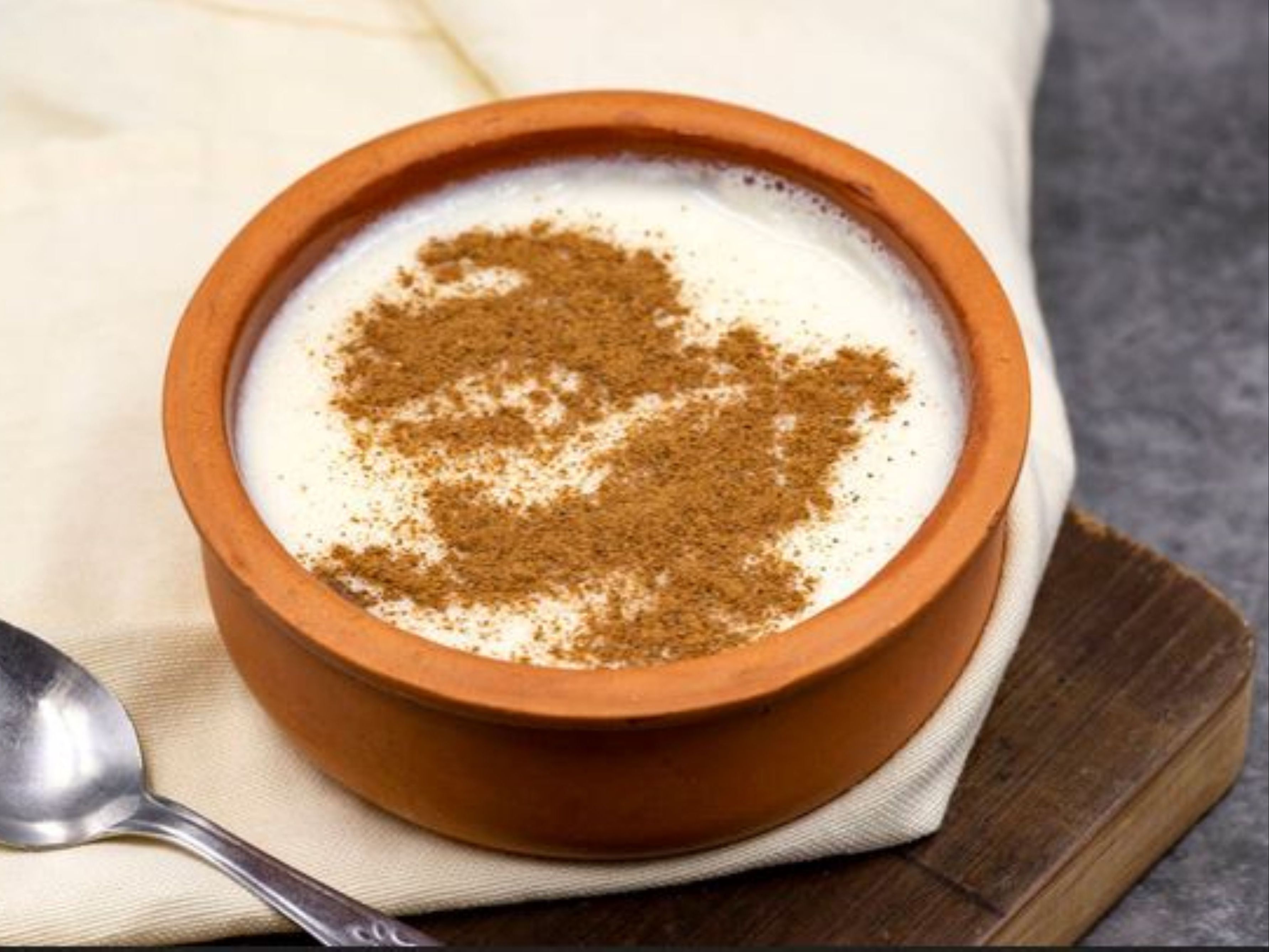 RICE PUDDING PLATTER.