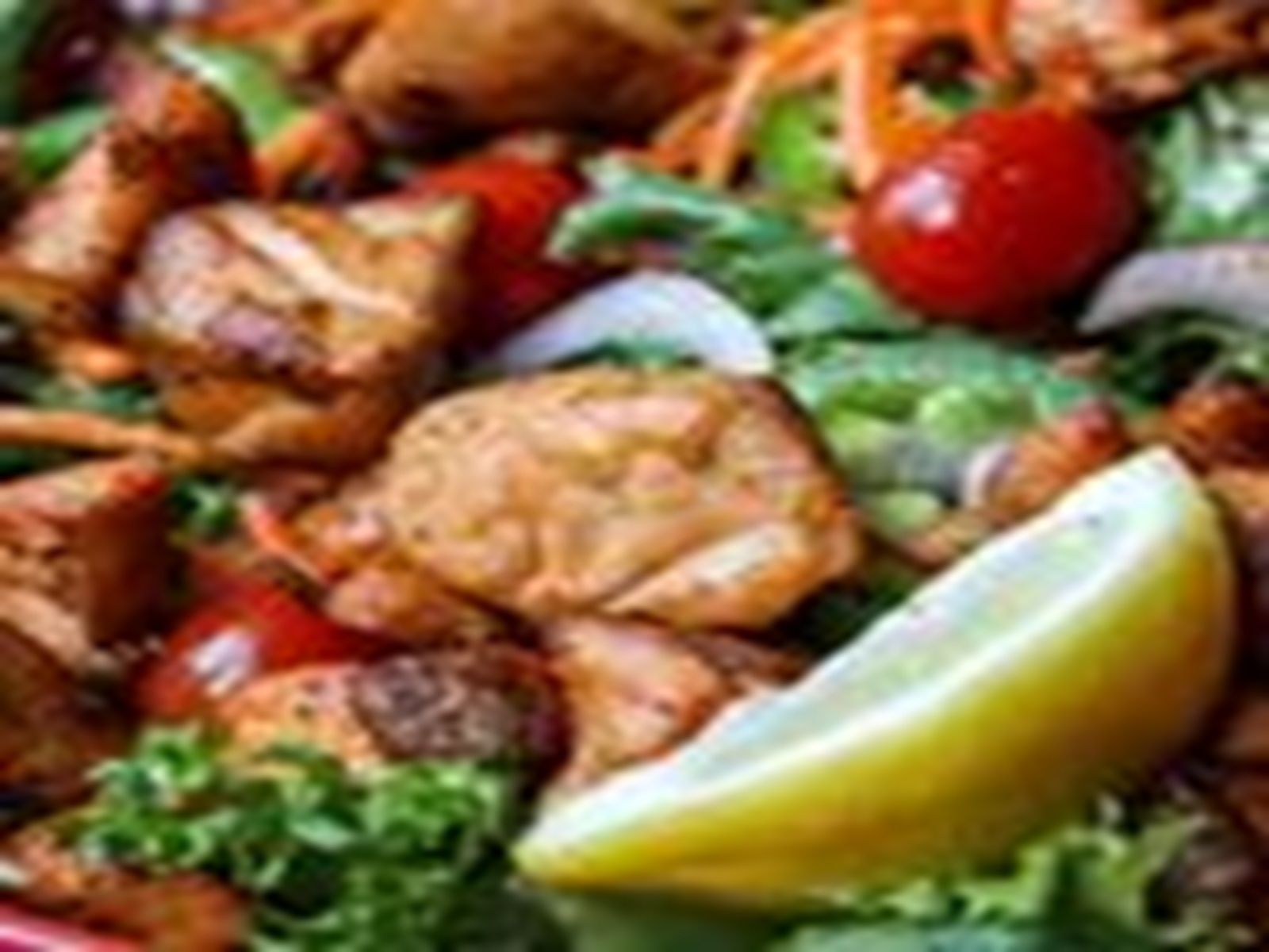 *Salmon Starter Salad.