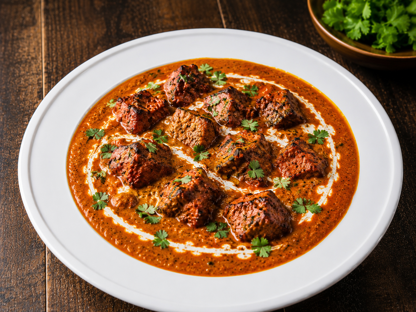 Lamb Tikka Masala.