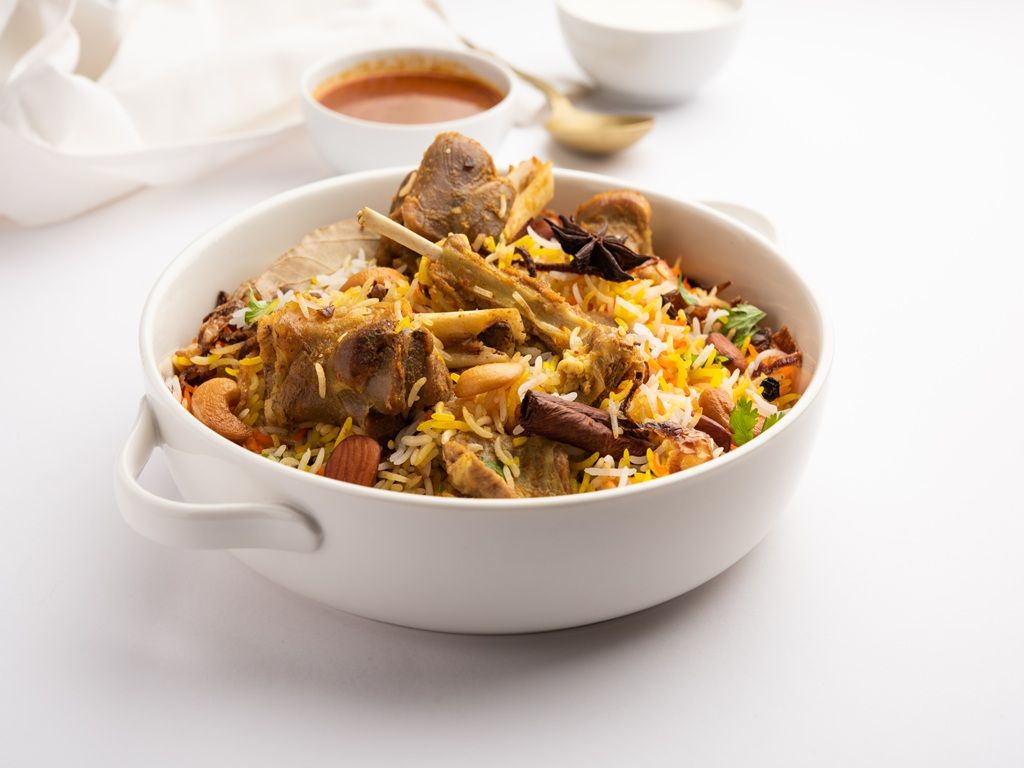 LAMB BIRYANI.