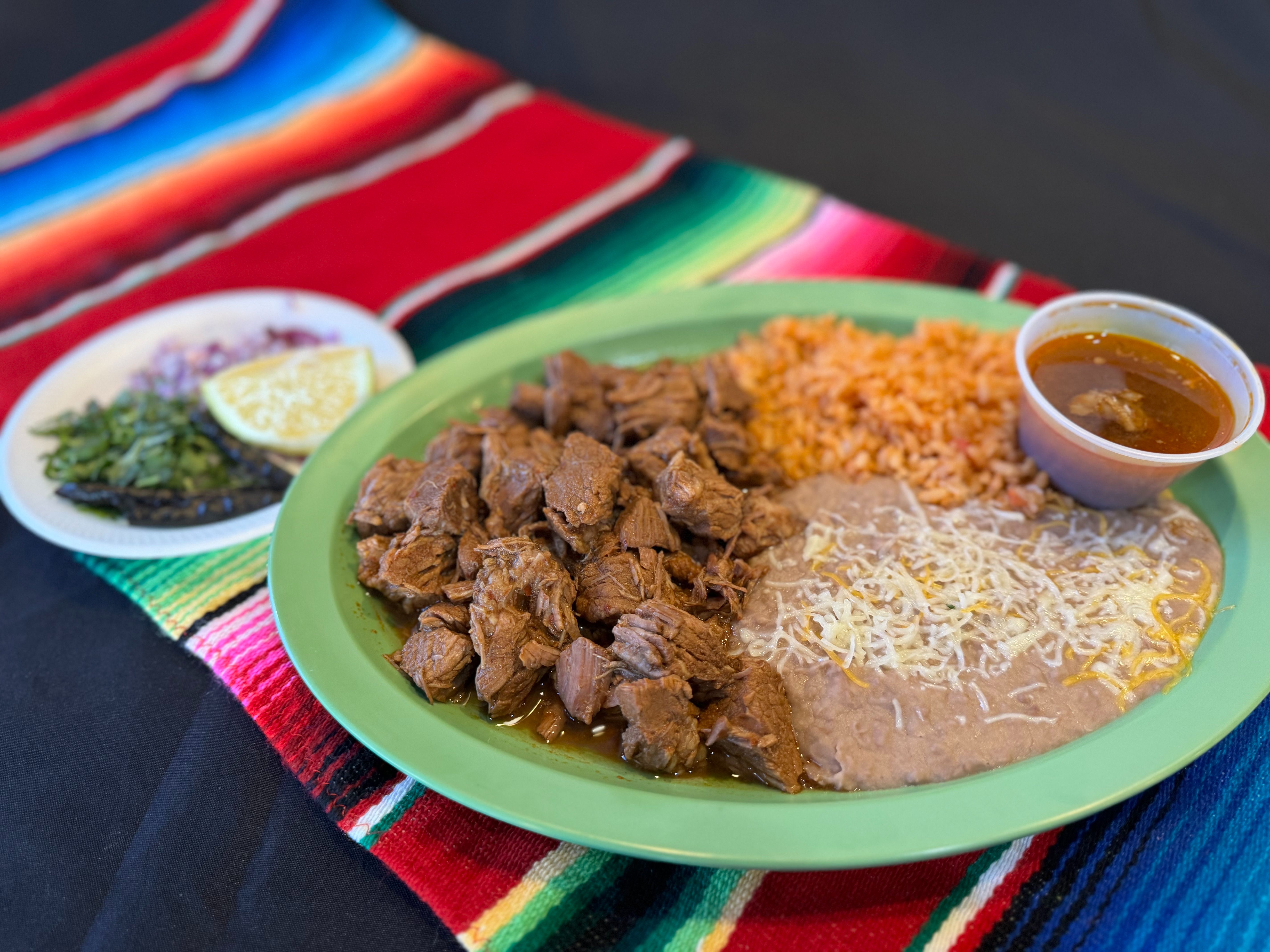 #4 Birria Plate.