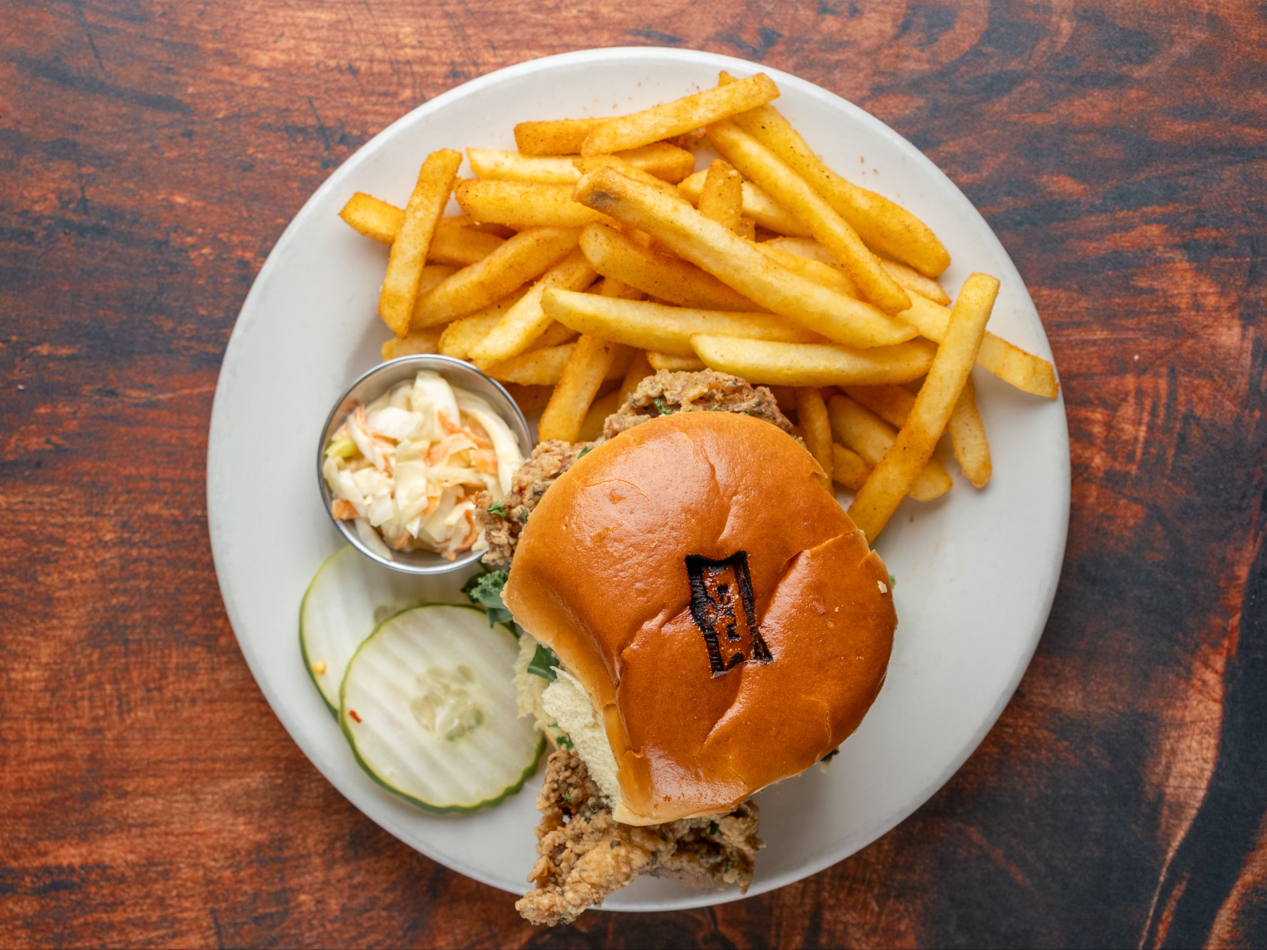 Harriet's Fried Chicken Sandwich.