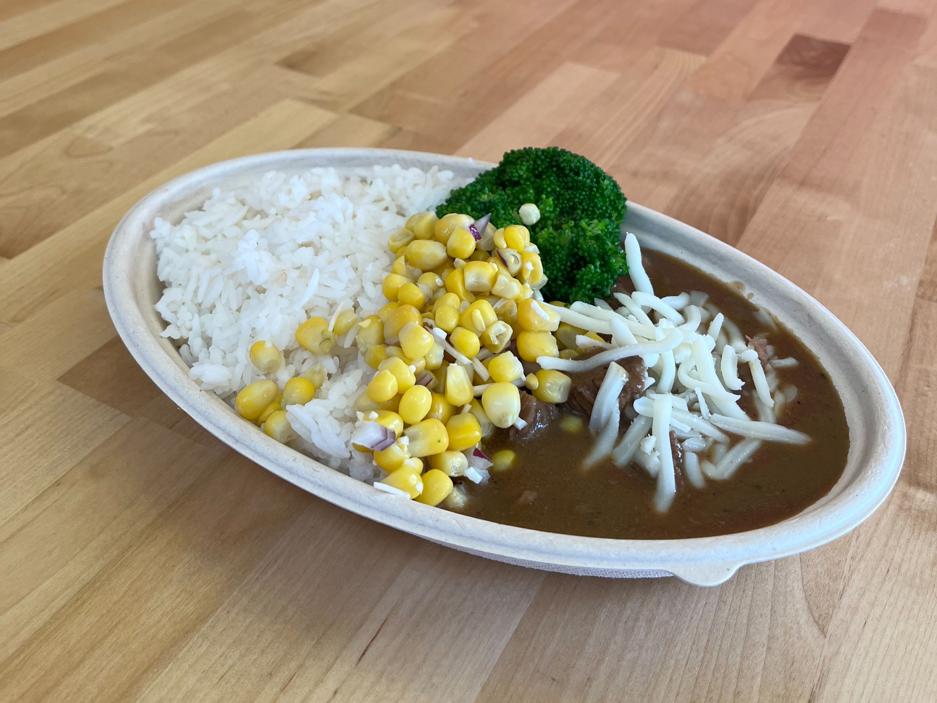Japanese Beef Curry Rice Bowl.