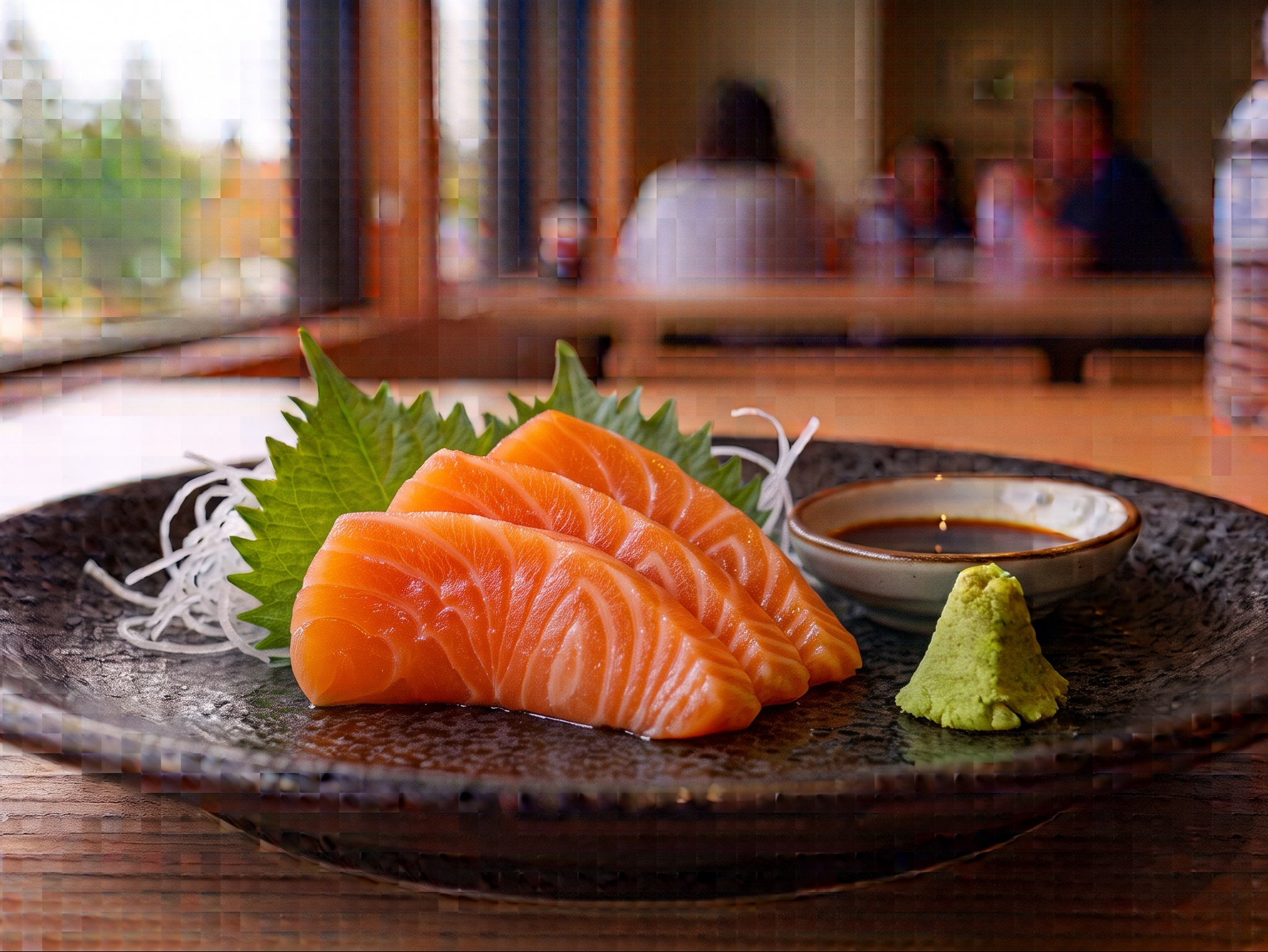 Salmon Sashimi 3pcs.