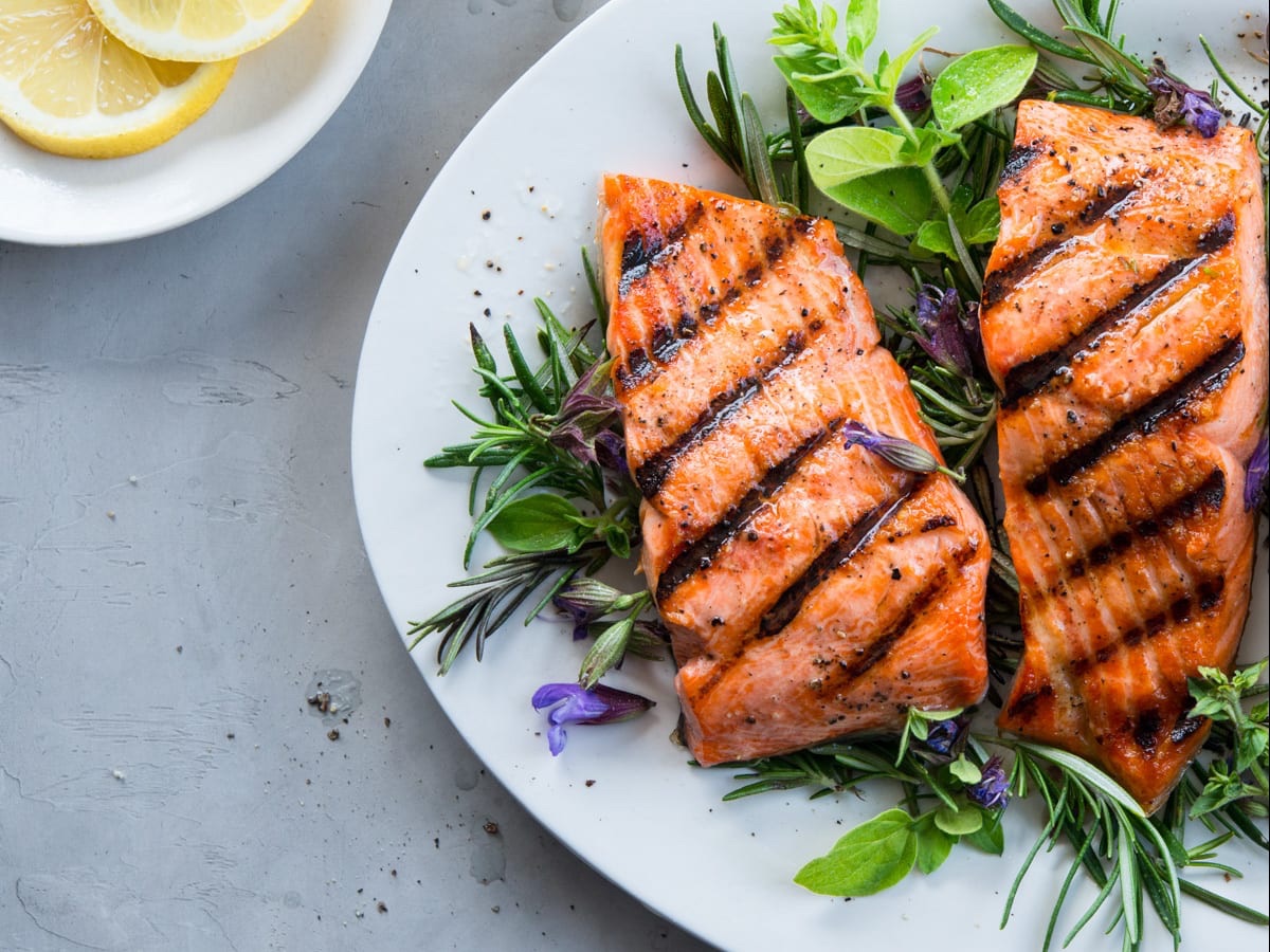 Himalayan Grilled Salmon.