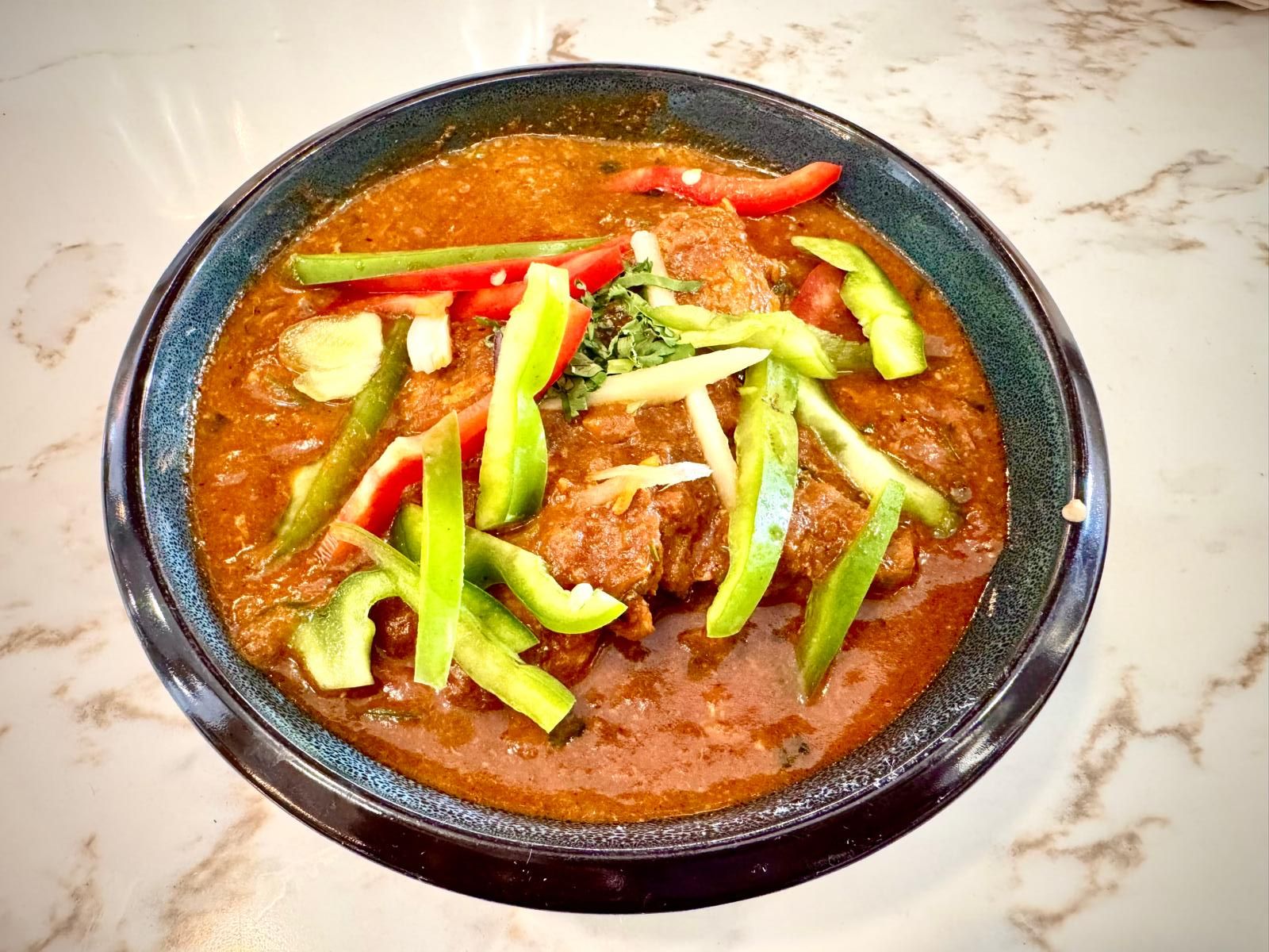 Kadai Lamb.