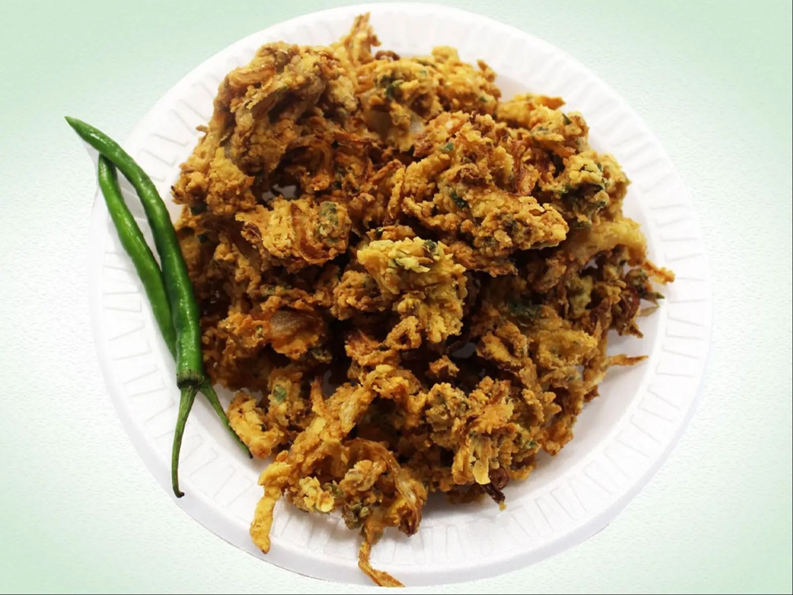 Onion Pakoda.