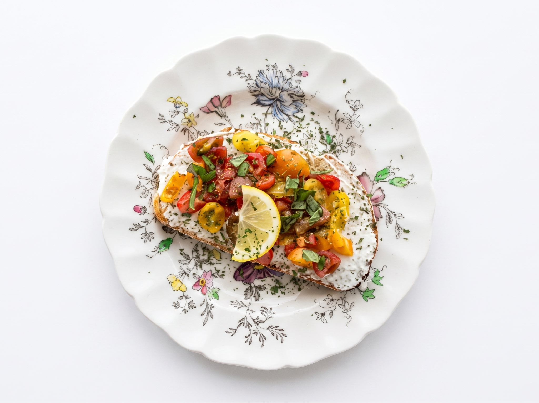 1/2 Order - French Cheese Bruschetta.