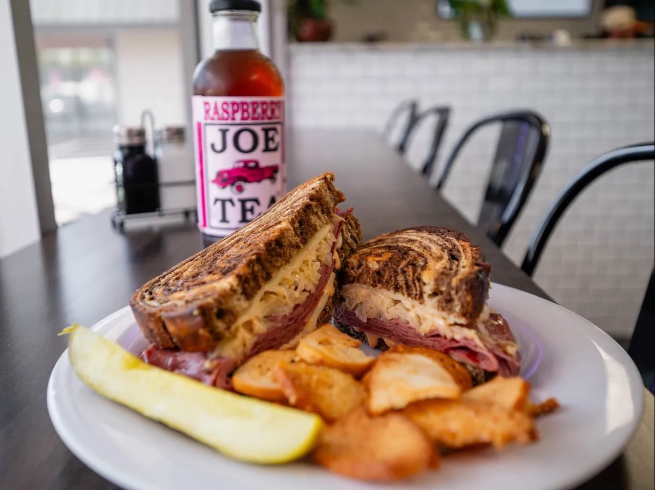 Reuben on Rye.