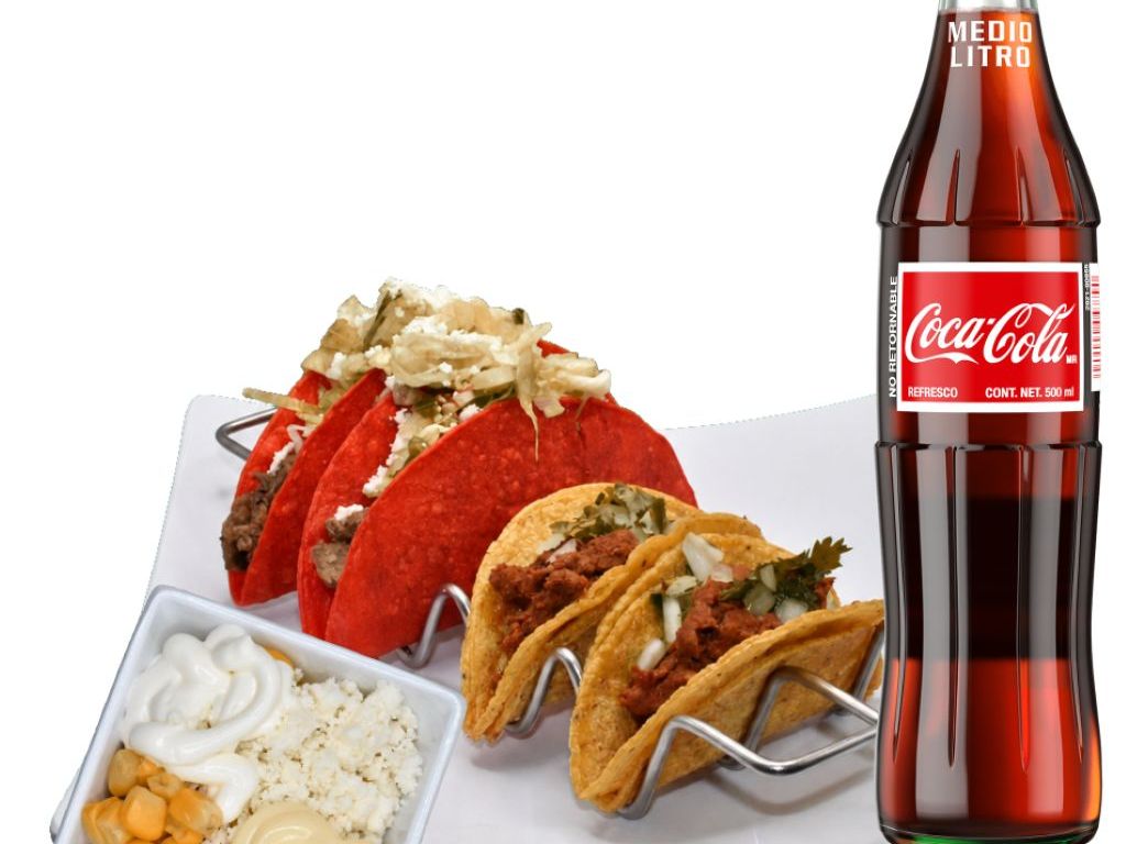 #2 Que Me Vez (2 Locos Tacos, 2 Street Tacos and Elote).