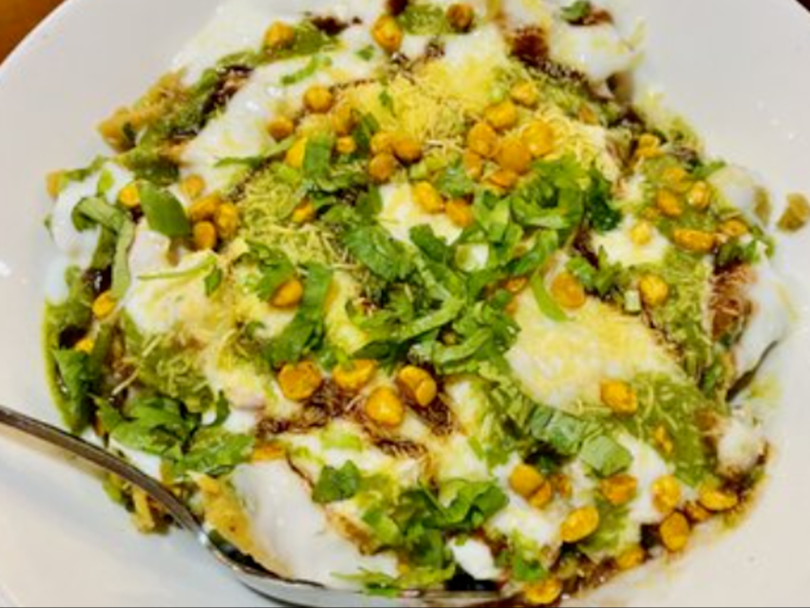 Samosa Chaat.