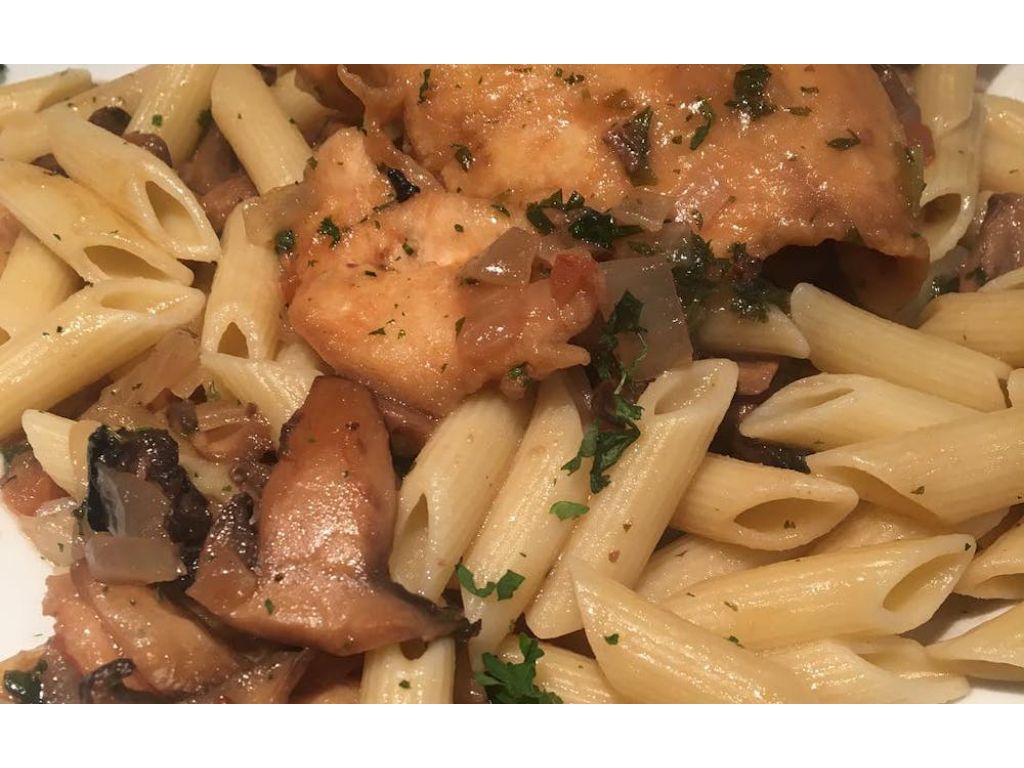 Chicken Marsala.