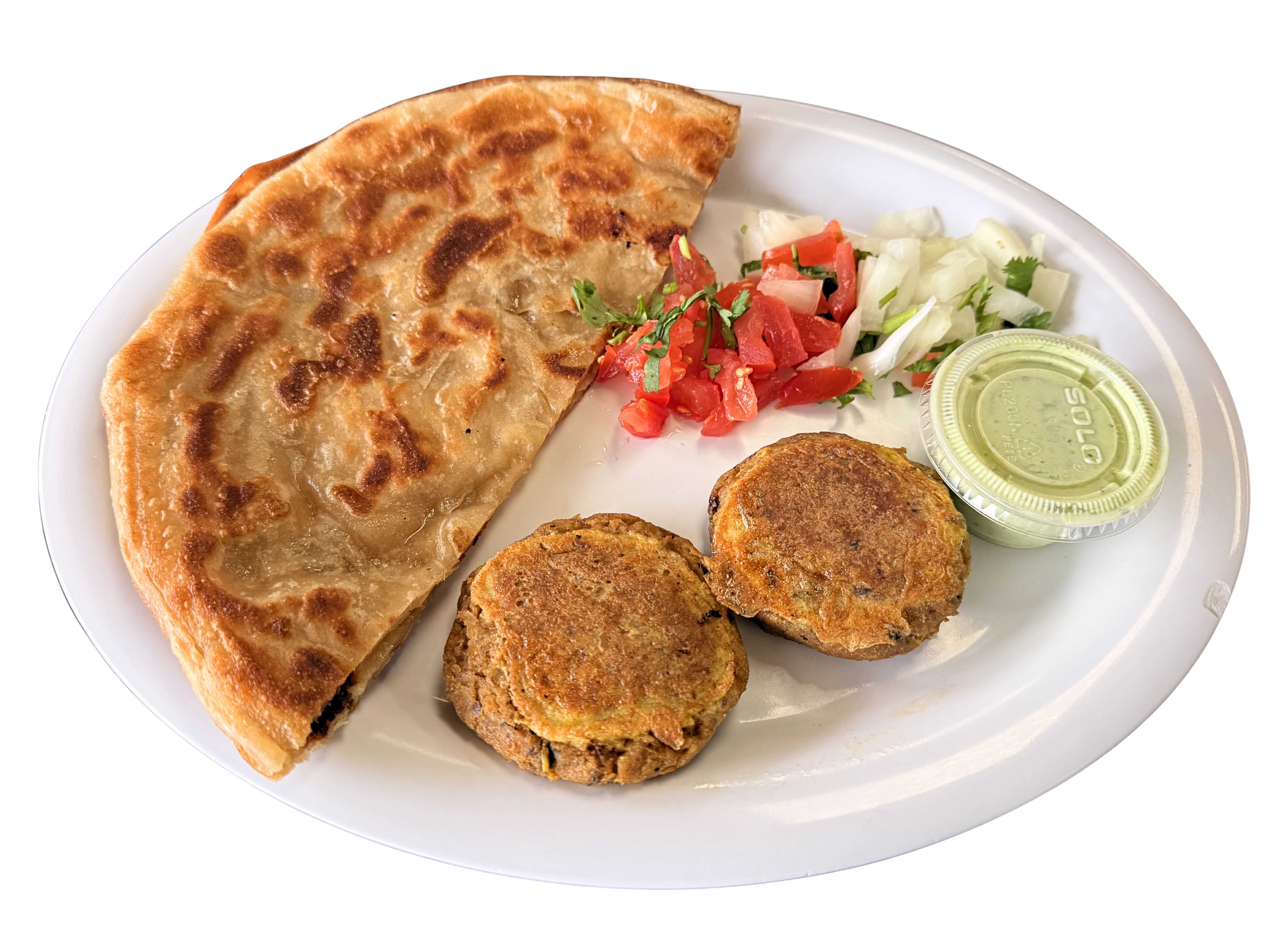 Shami Paratha Platter.