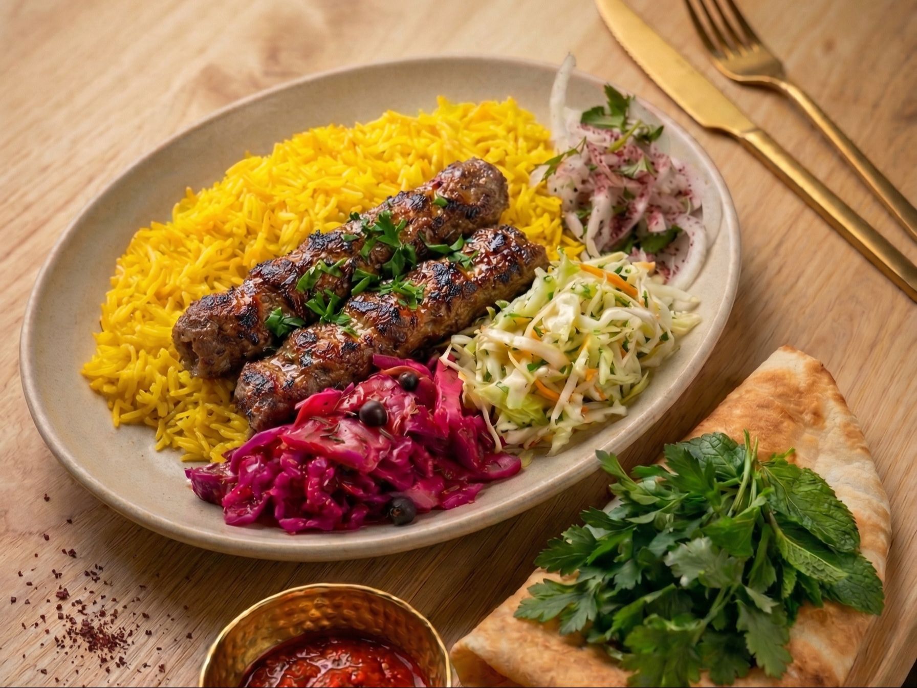 Lamb Lula Koobideh.