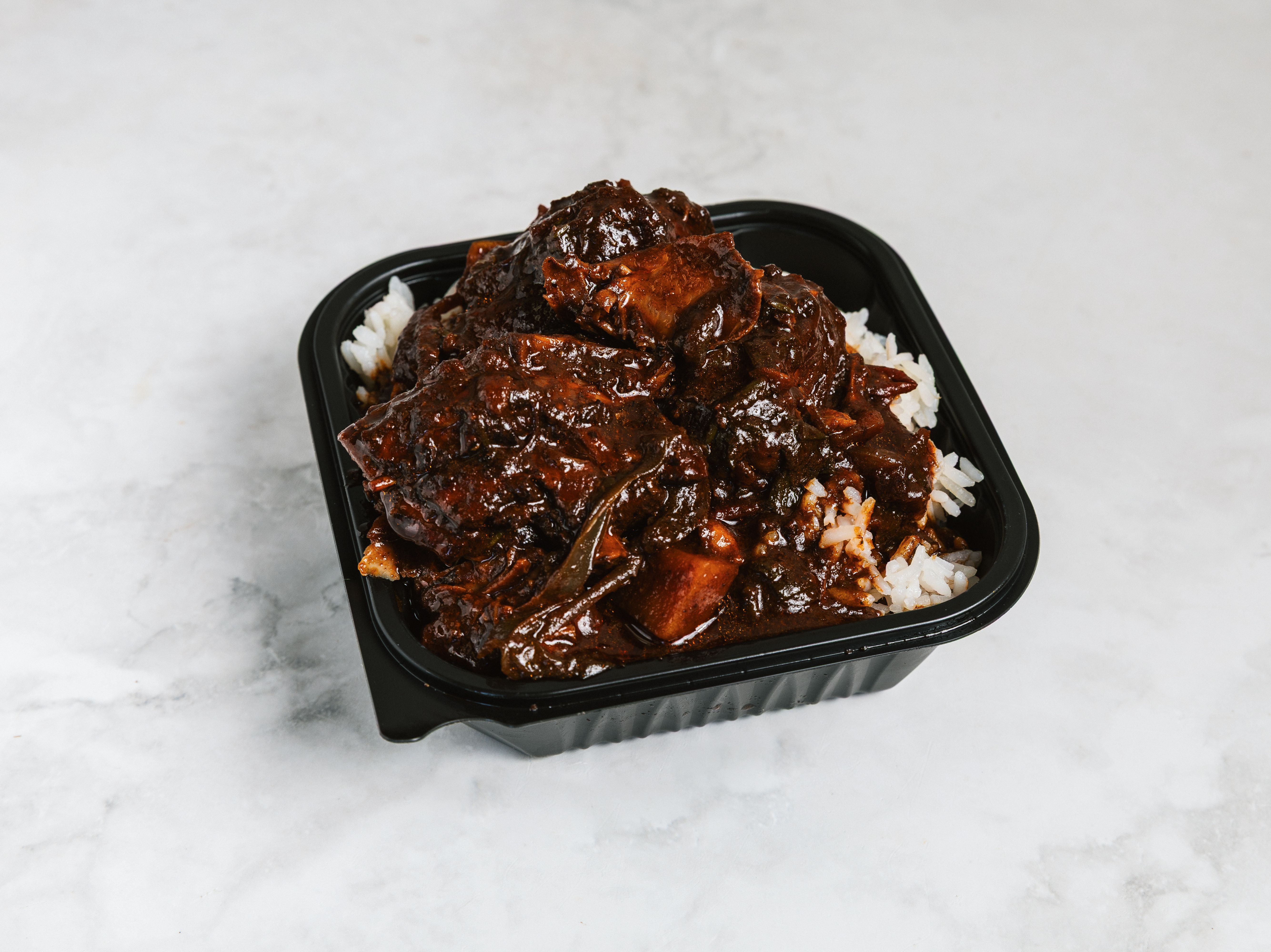 Stewed Chicken Bowl.