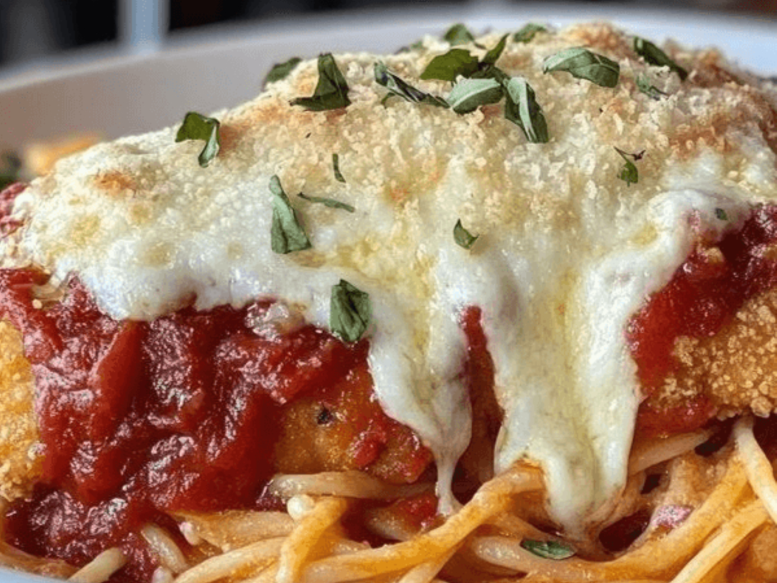 Eggplant Parmigiana.