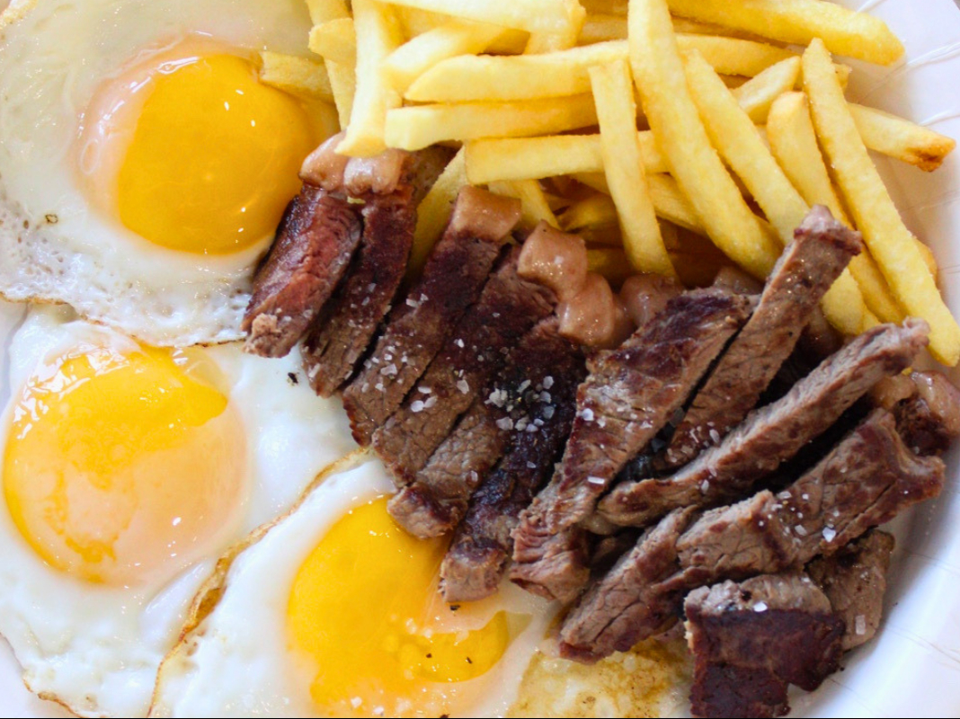 Steak & Eggs.