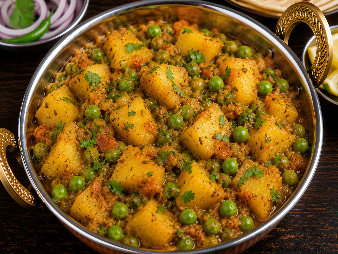 Aloo Mutter.