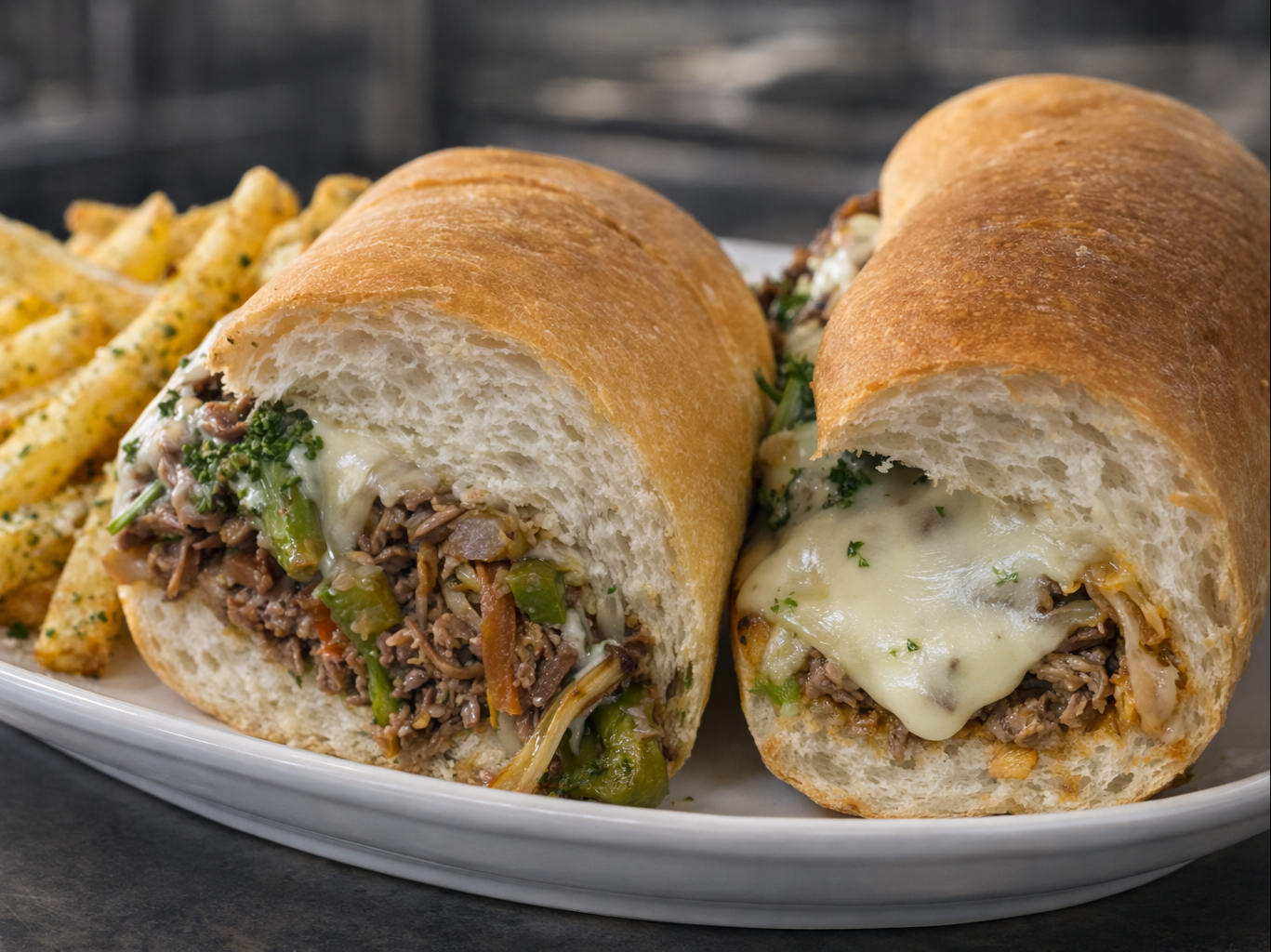 Live Fire Cheesesteak.