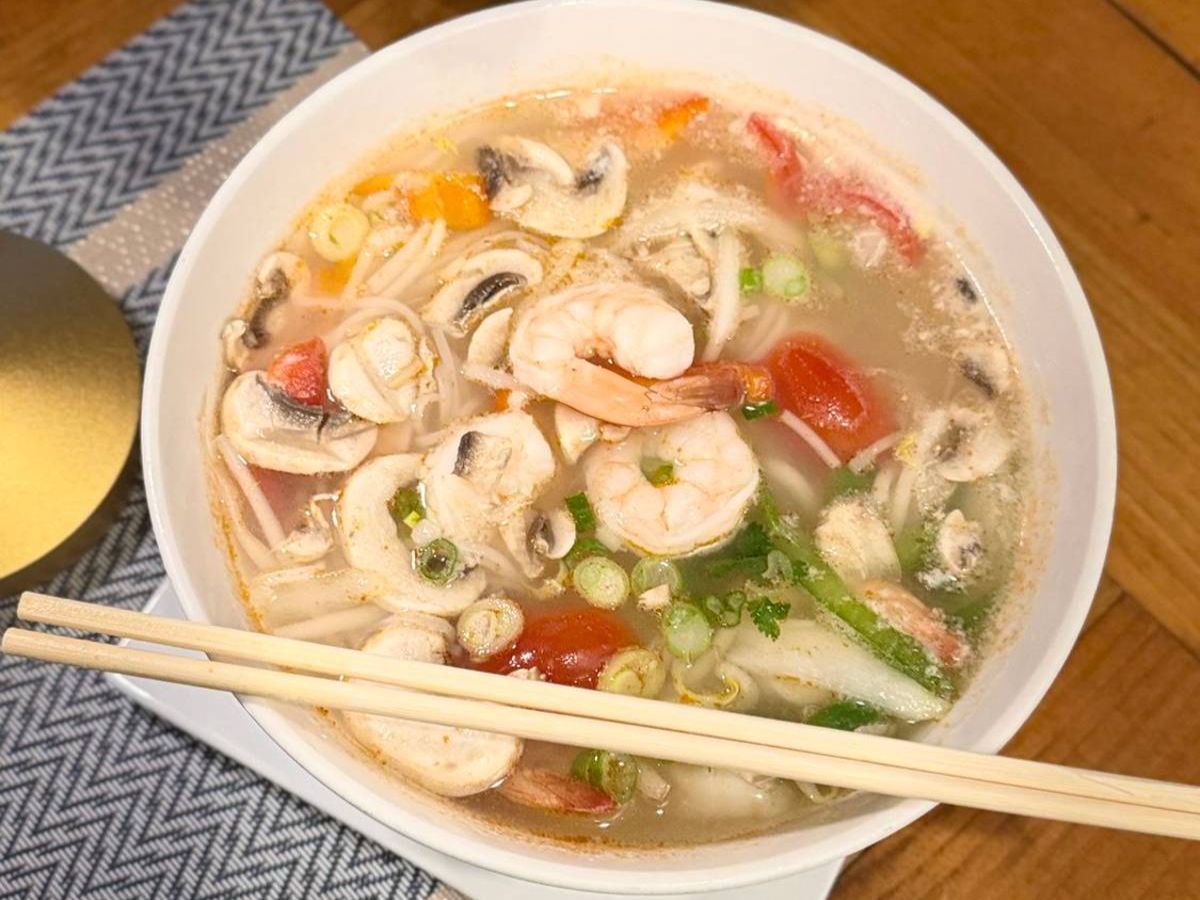 Tom Yum Noodle Soup.