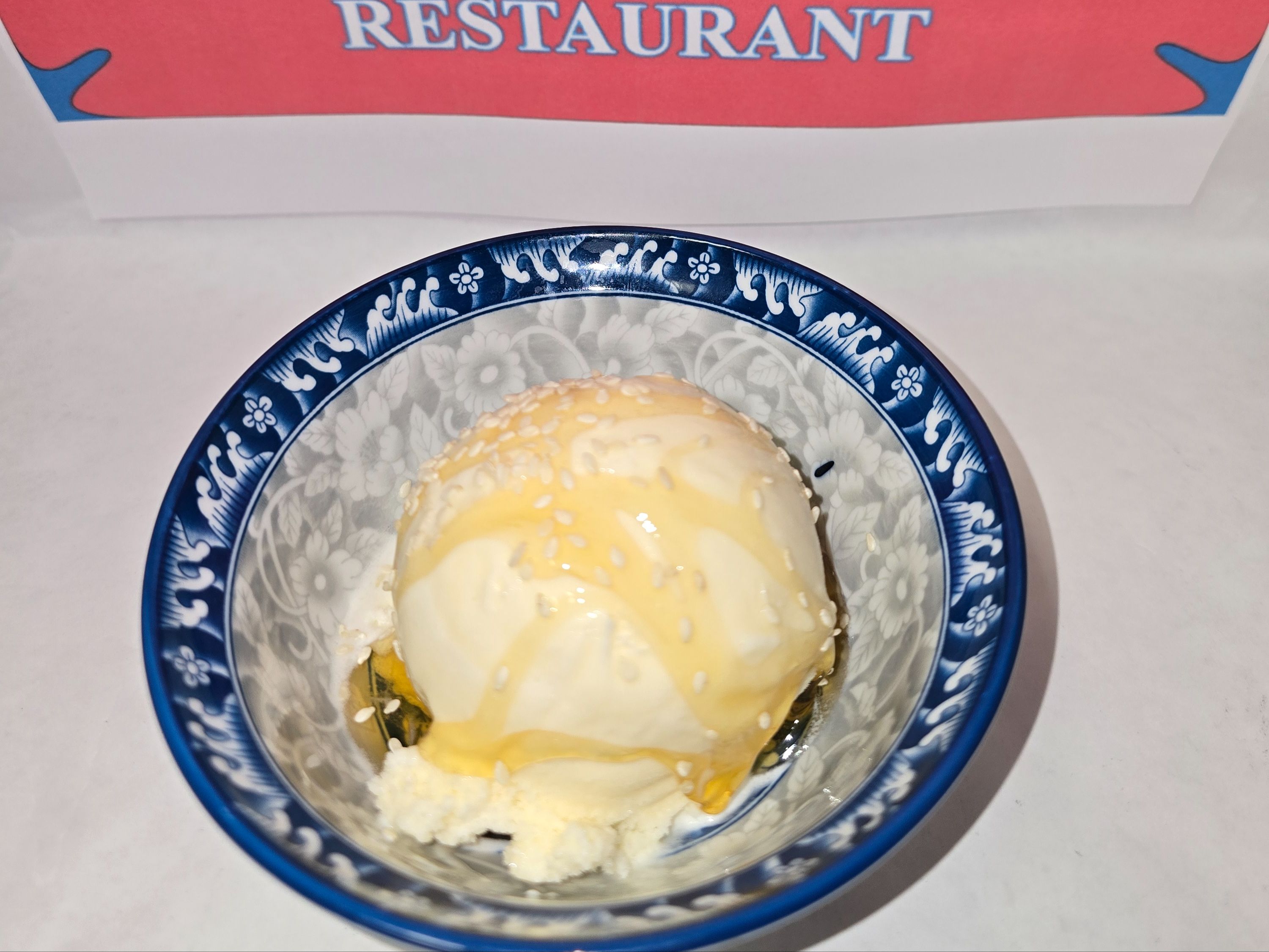 Vanilla Ice Cream.