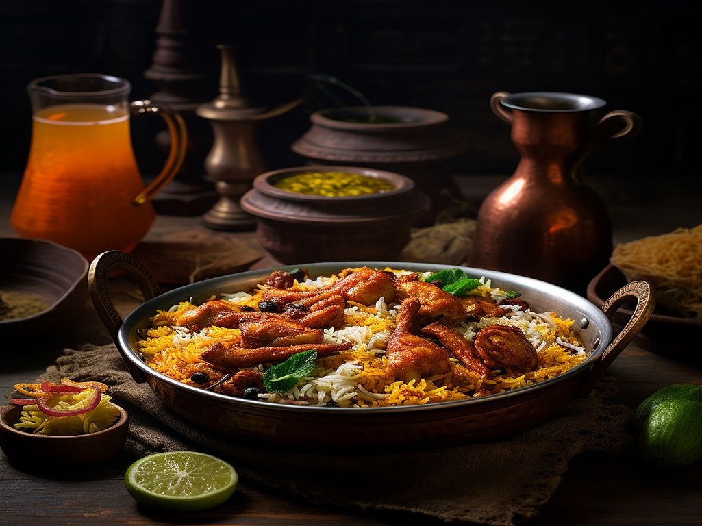 Chicken 65 Biryani- Single.