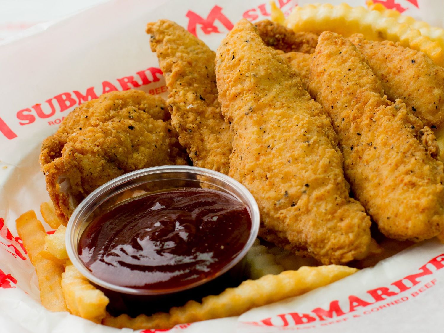 Image-5 Piece Chicken Tenders With Fries