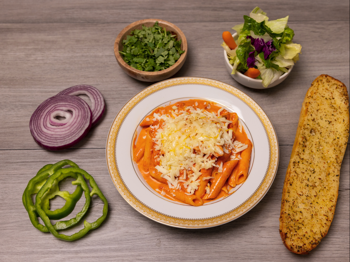 East Indian Veggie Butter Curry Penne