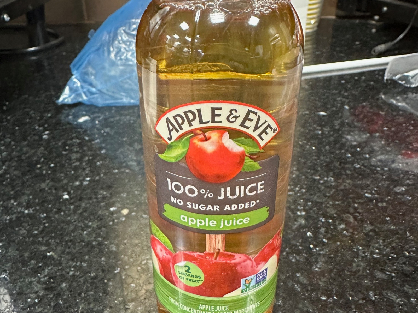 Small Juice Bottle.