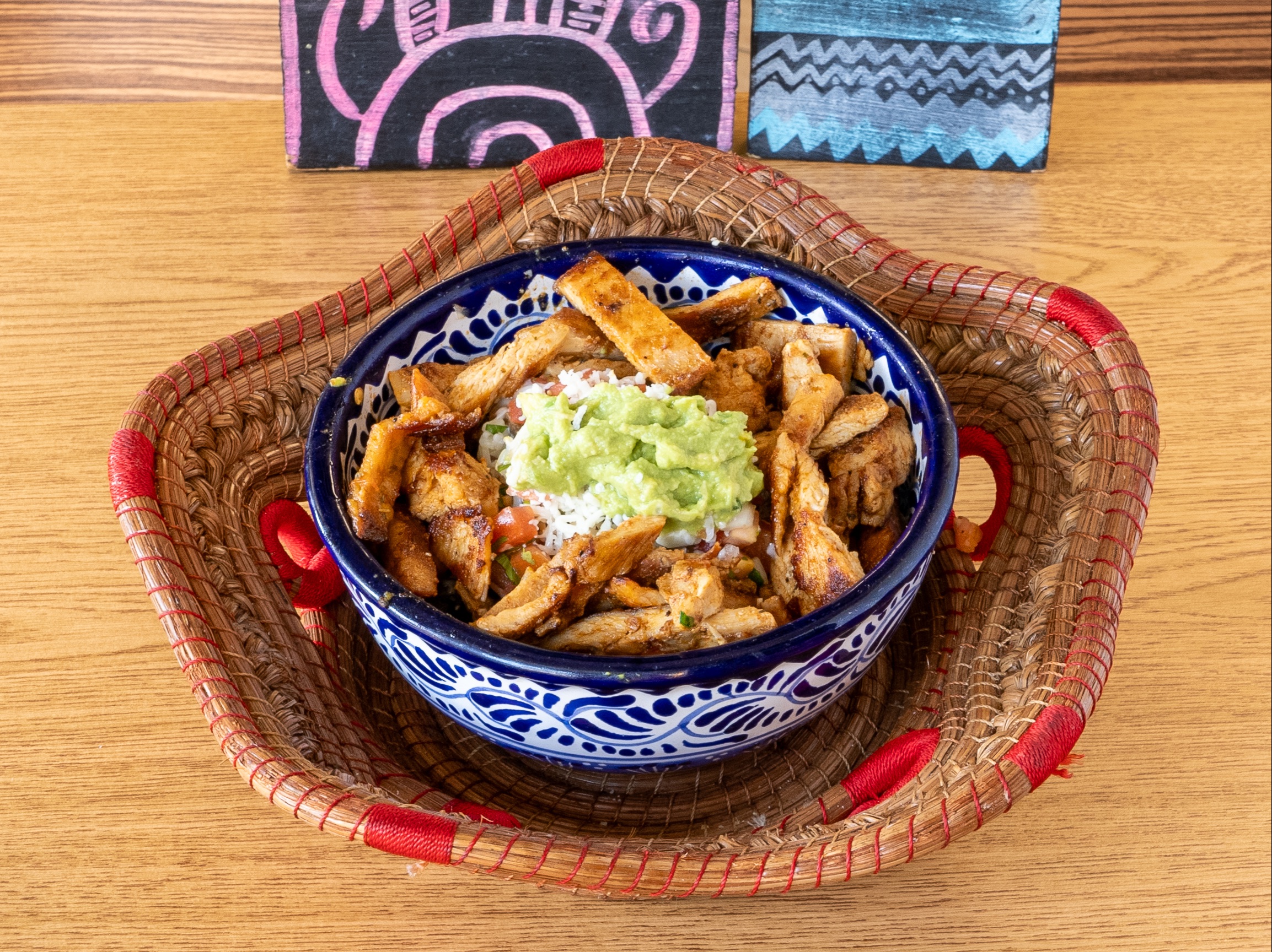 Shrimp (Camarón) Burrito Bowl.