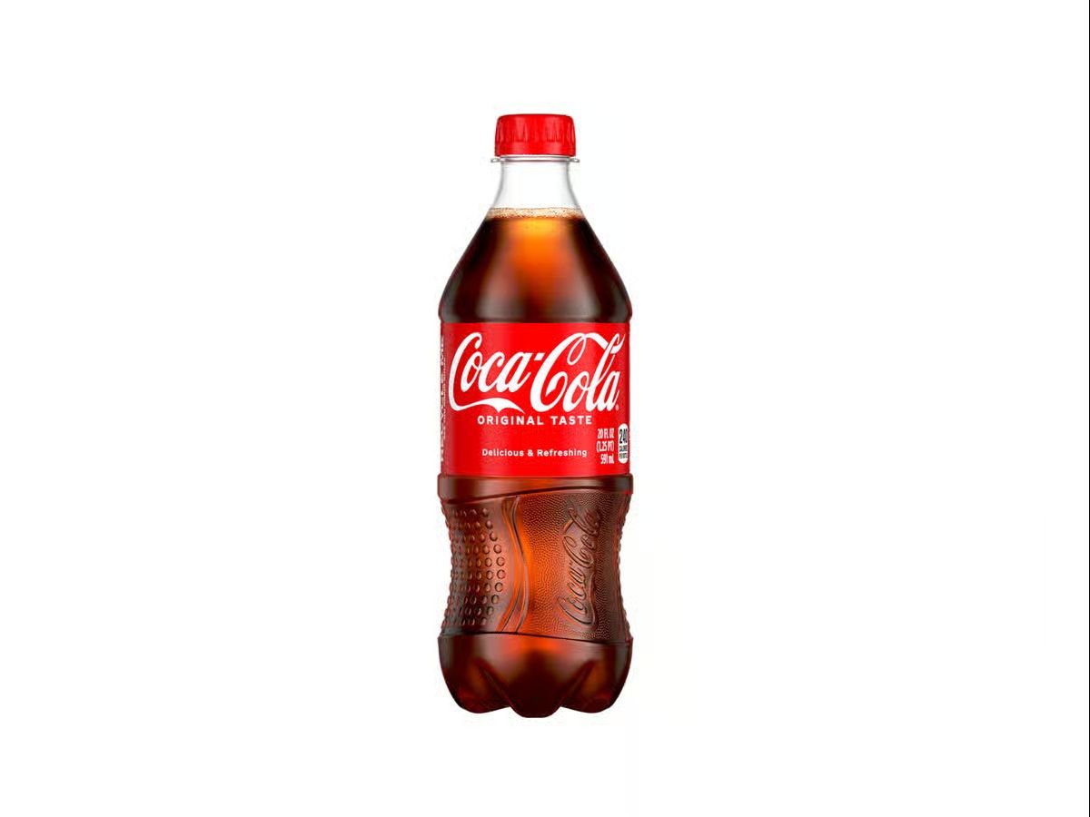 Coke Glass Bottle.